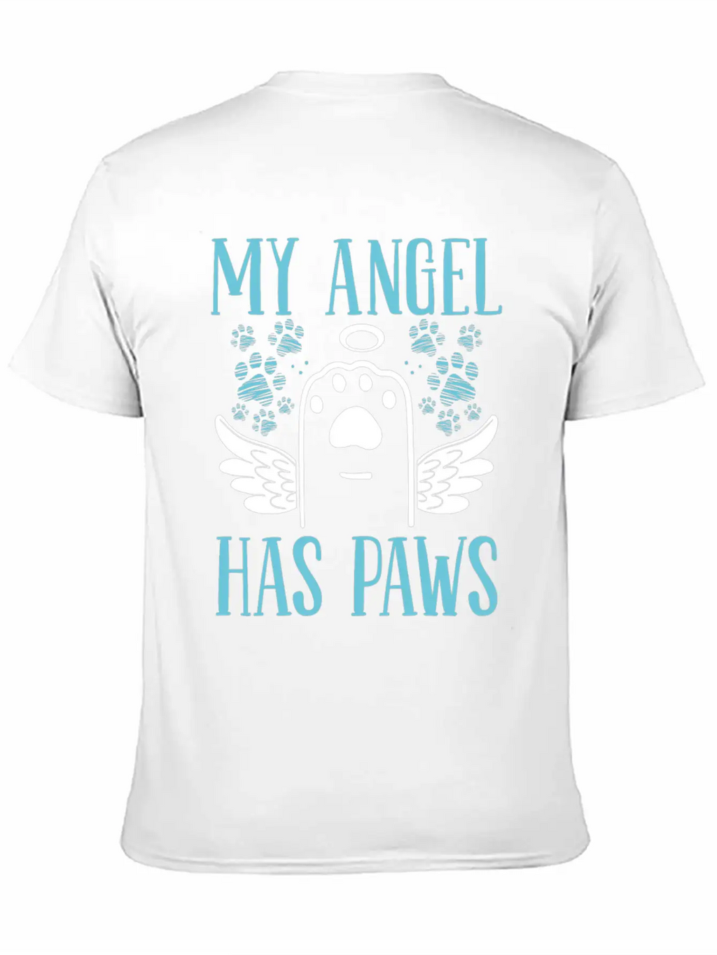 Grieving Dog Owner Dog Grief Pet Loss Remembrance Breathable Soft Cotton T-Shirt – Timeless Casual Look