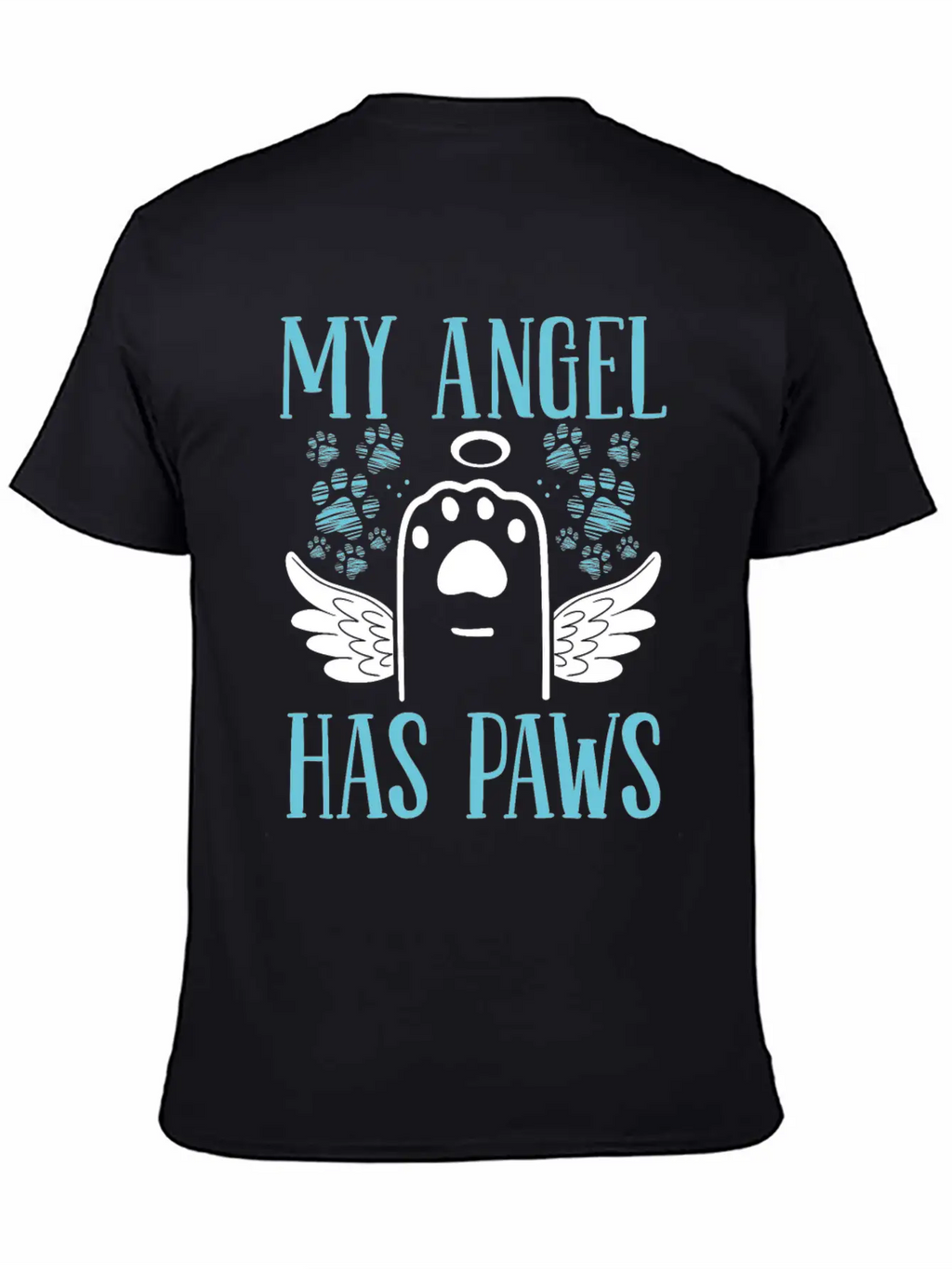 Grieving Dog Owner Dog Grief Pet Loss Remembrance Breathable Soft Cotton T-Shirt – Timeless Casual Look