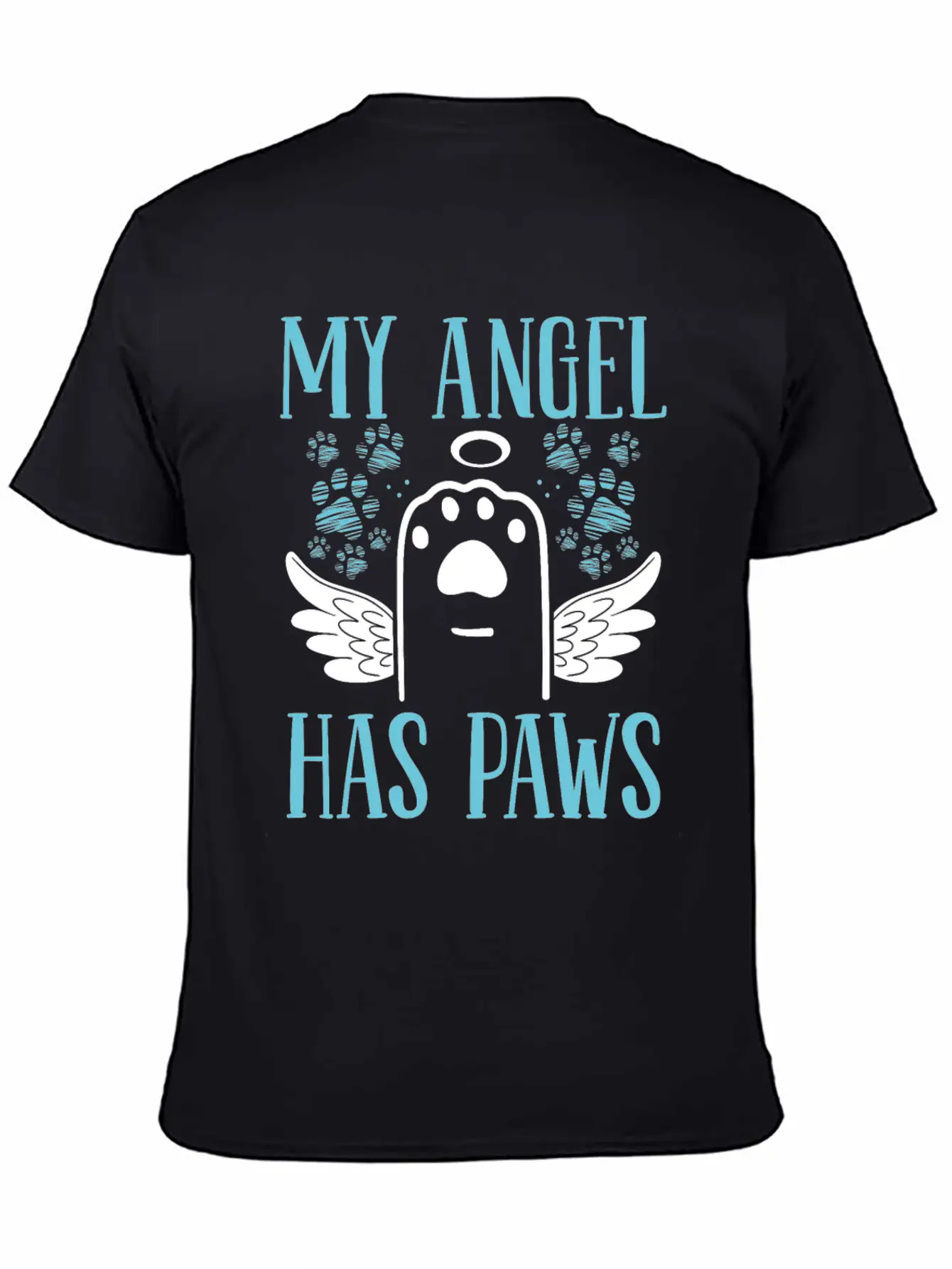 Grieving Dog Owner Dog Grief Pet Loss Remembrance Breathable Soft Cotton T-Shirt – Timeless Casual Look