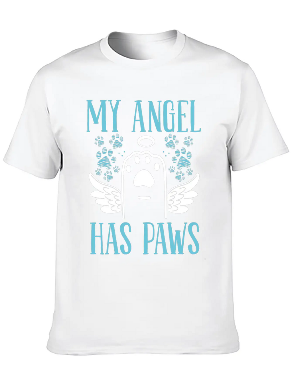 Grieving Dog Owner Dog Grief Pet Loss Remembrance Breathable Soft Cotton T-Shirt – Timeless Casual Look