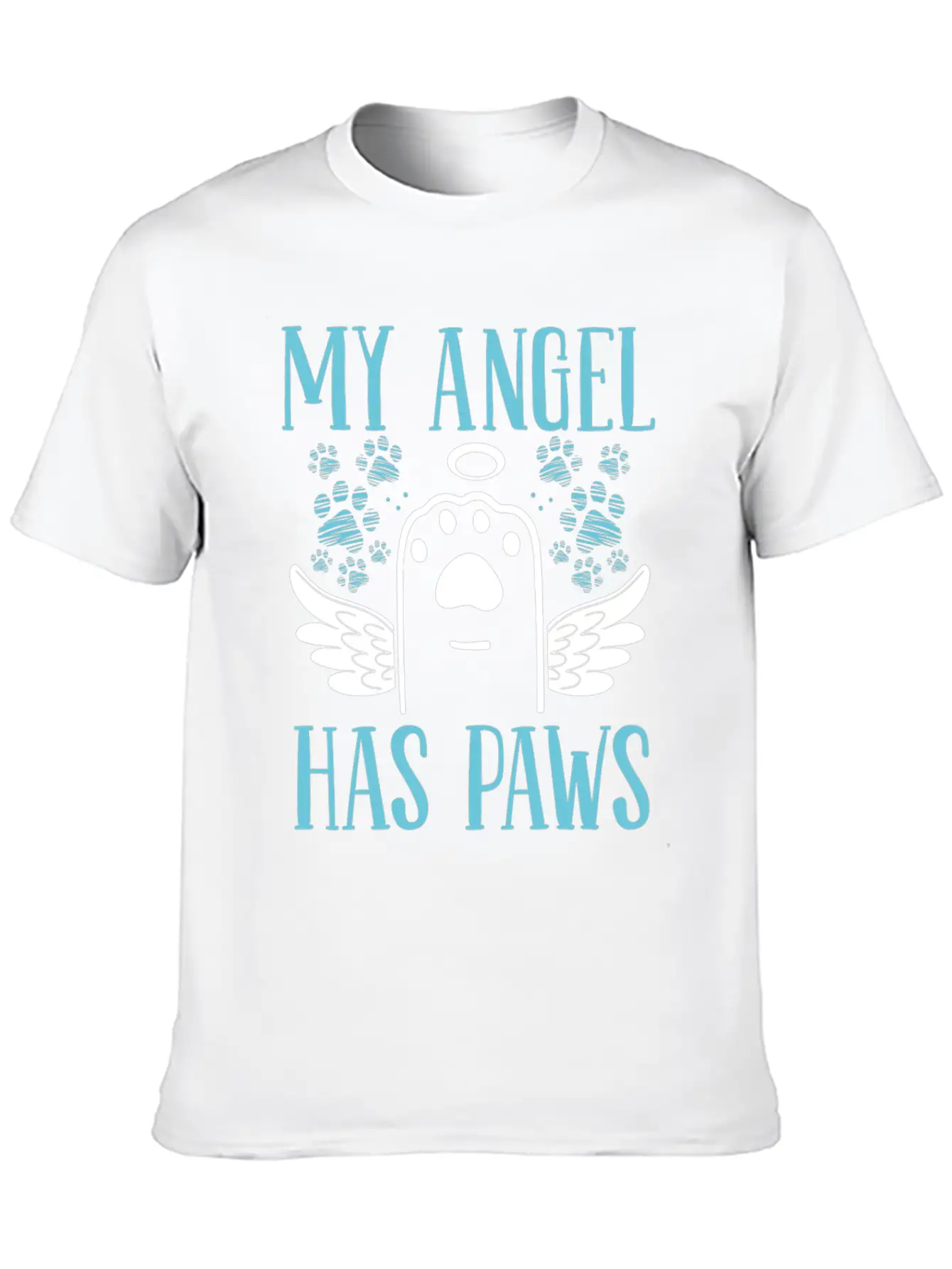 Grieving Dog Owner Dog Grief Pet Loss Remembrance Breathable Soft Cotton T-Shirt – Timeless Casual Look