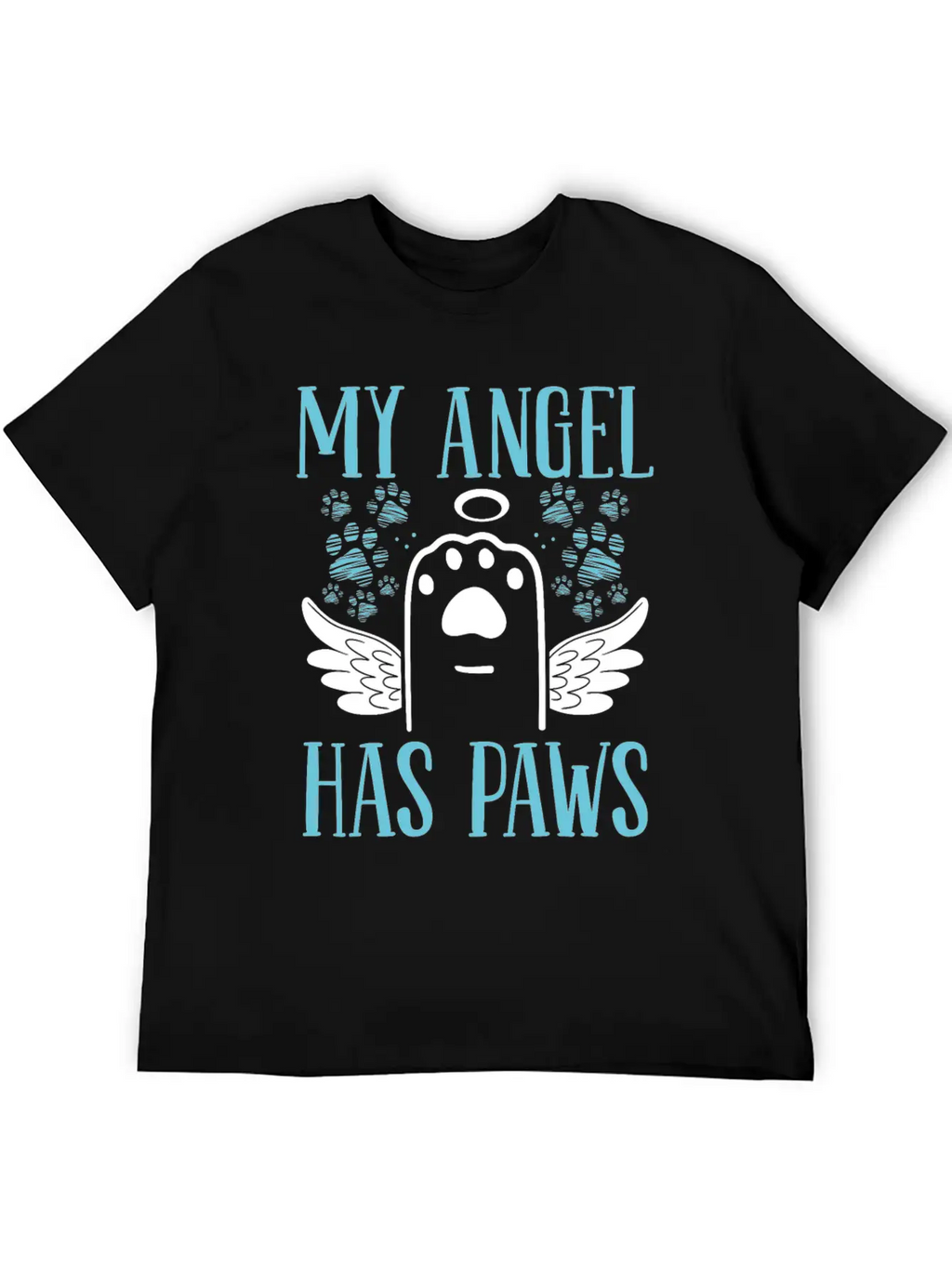 Grieving Dog Owner Dog Grief Pet Loss Remembrance Breathable Soft Cotton T-Shirt – Timeless Casual Look