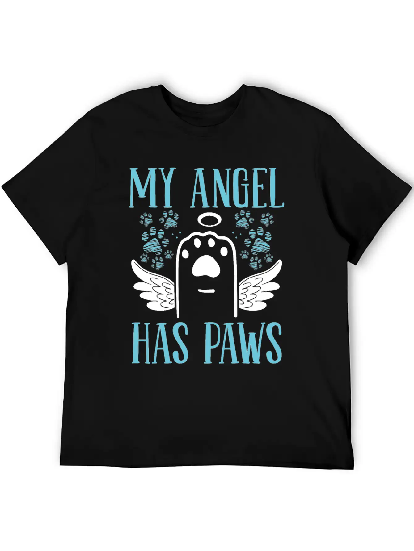 Grieving Dog Owner Dog Grief Pet Loss Remembrance Breathable Soft Cotton T-Shirt – Timeless Casual Look