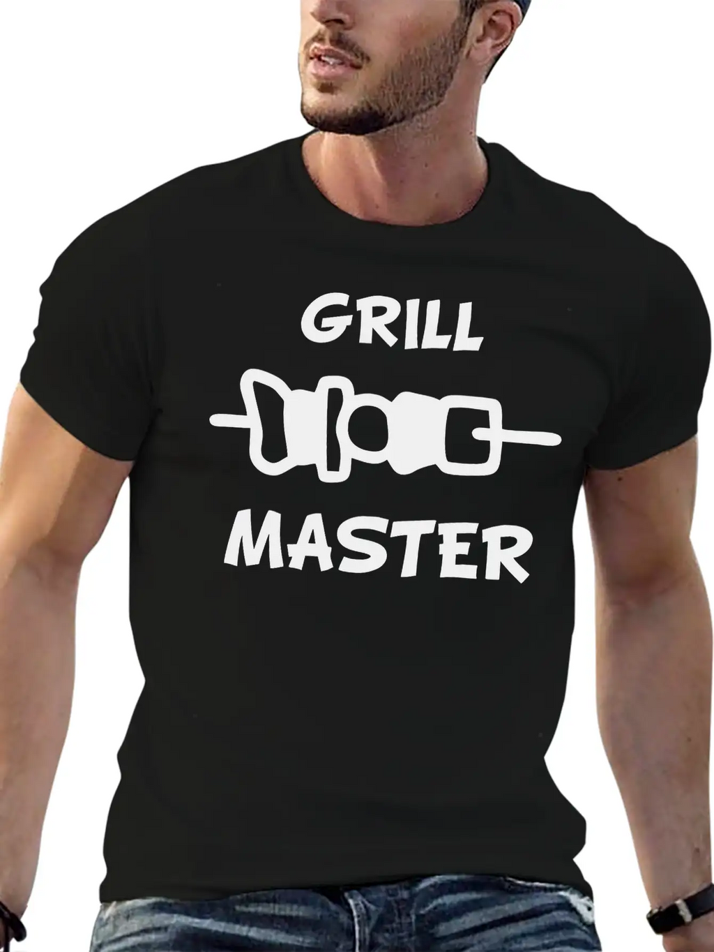 Grill Master Relaxed Everyday Tee – Lightweight And Durable Cotton