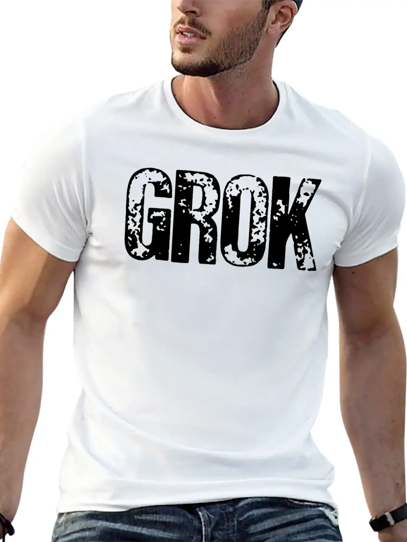 Grok Relaxed Everyday Tee – Lightweight And Durable Cotton