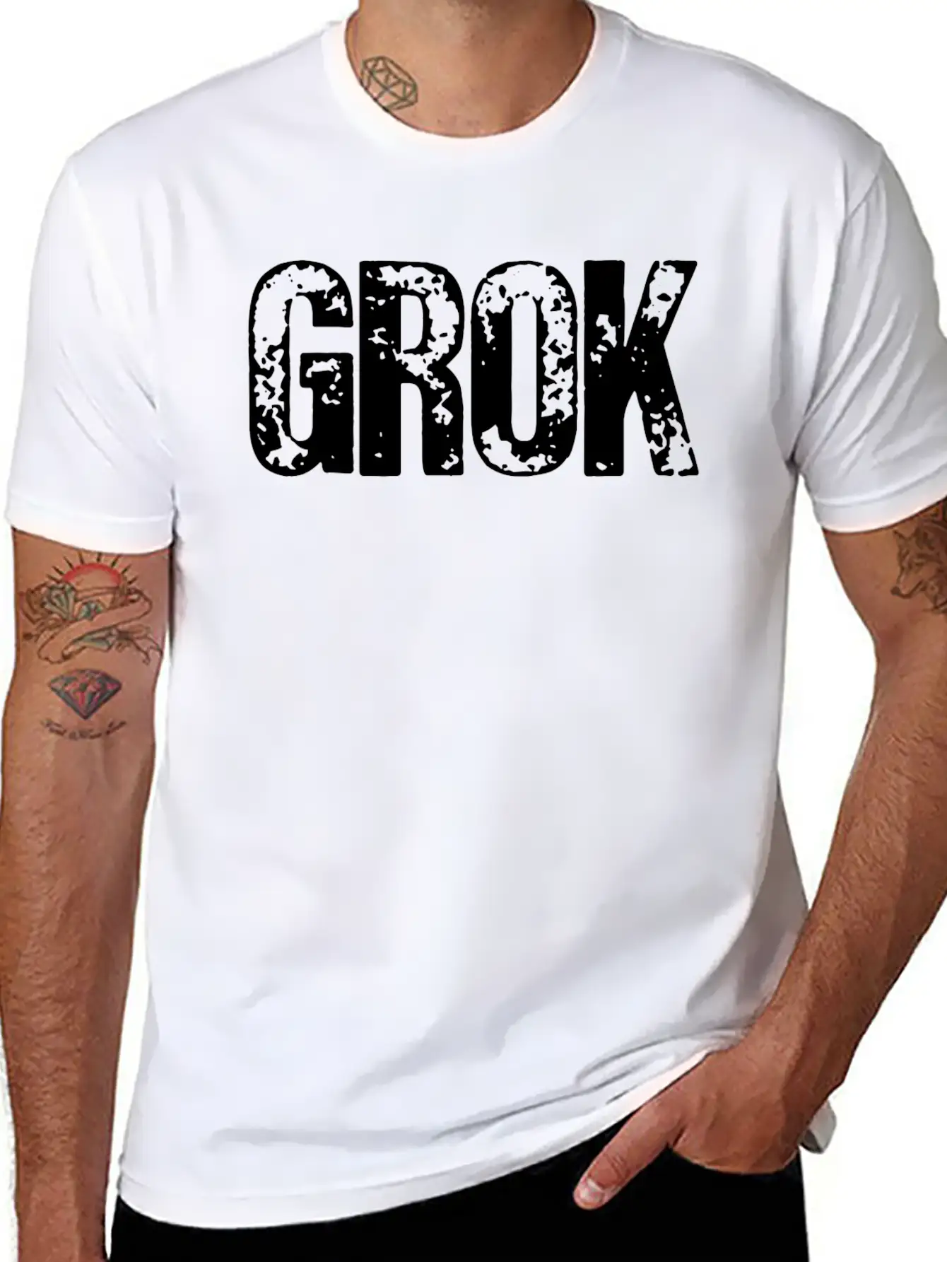Grok Relaxed Everyday Tee – Lightweight And Durable Cotton