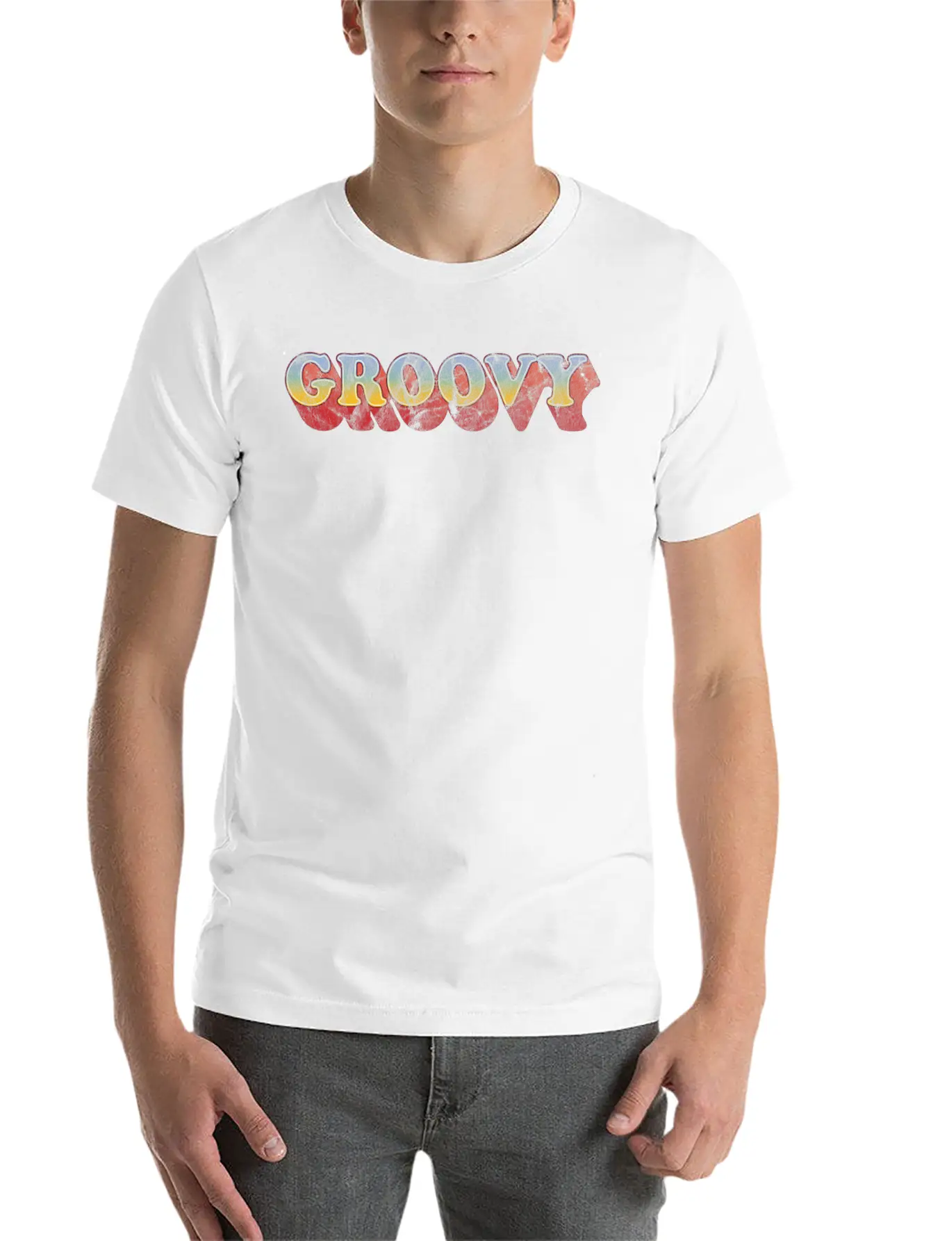 Groovy 70S Style T Essential Cotton Tee For Daily Outfits – Unisex Style
