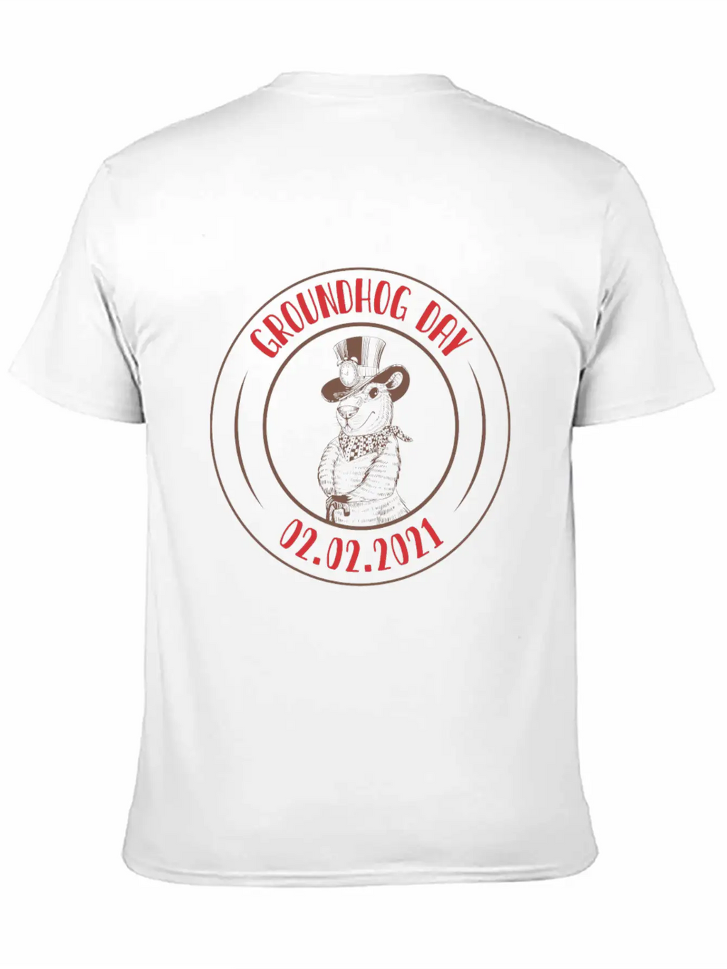 Groundhog Day, Shadow, 02/02 Classic Cotton Tee – Unisex Comfort For Any Season