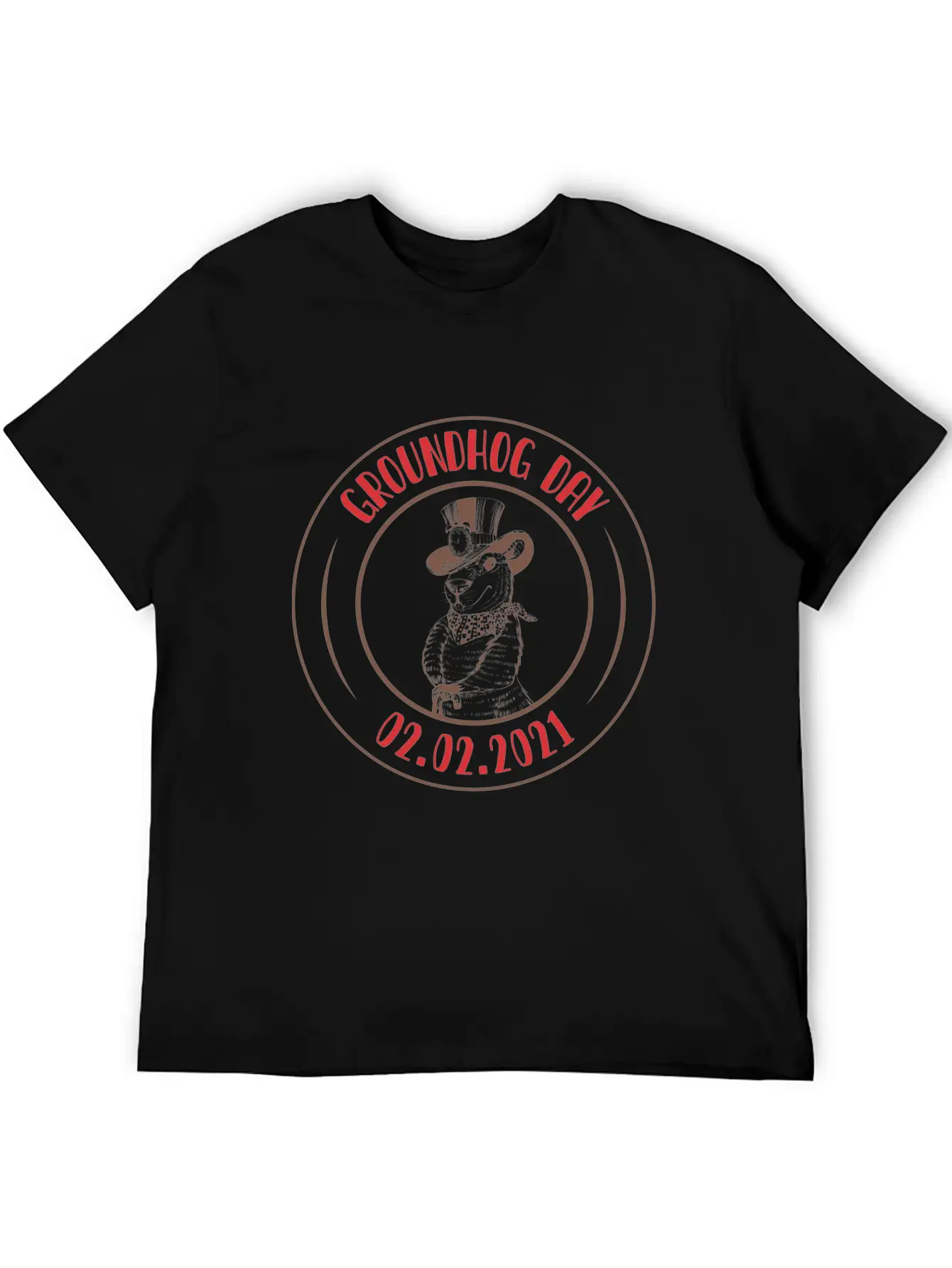 Groundhog Day, Shadow, 02/02 Classic Cotton Tee – Unisex Comfort For Any Season