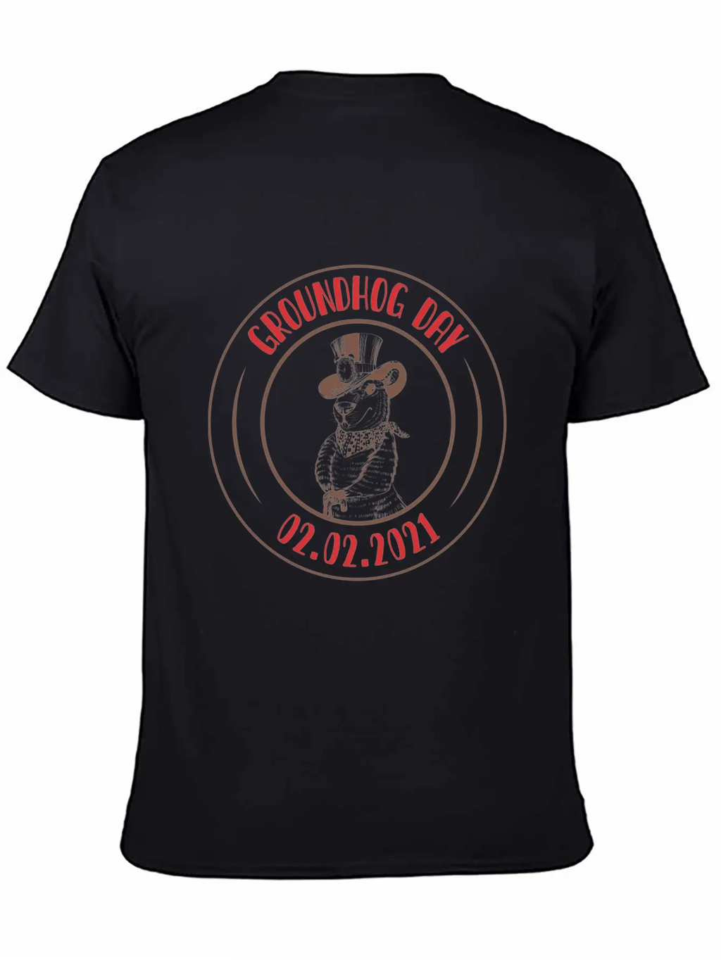 Groundhog Day, Shadow, 02/02 Classic Cotton Tee – Unisex Comfort For Any Season