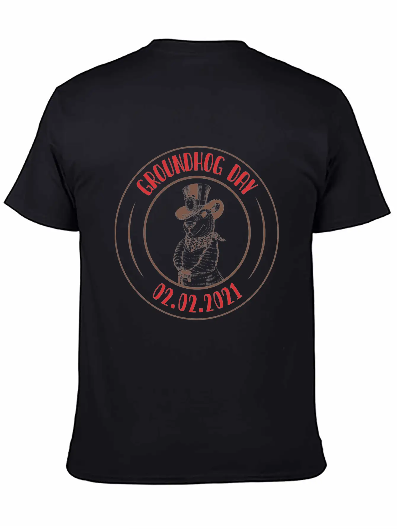 Groundhog Day, Shadow, 02/02 Classic Cotton Tee – Unisex Comfort For Any Season