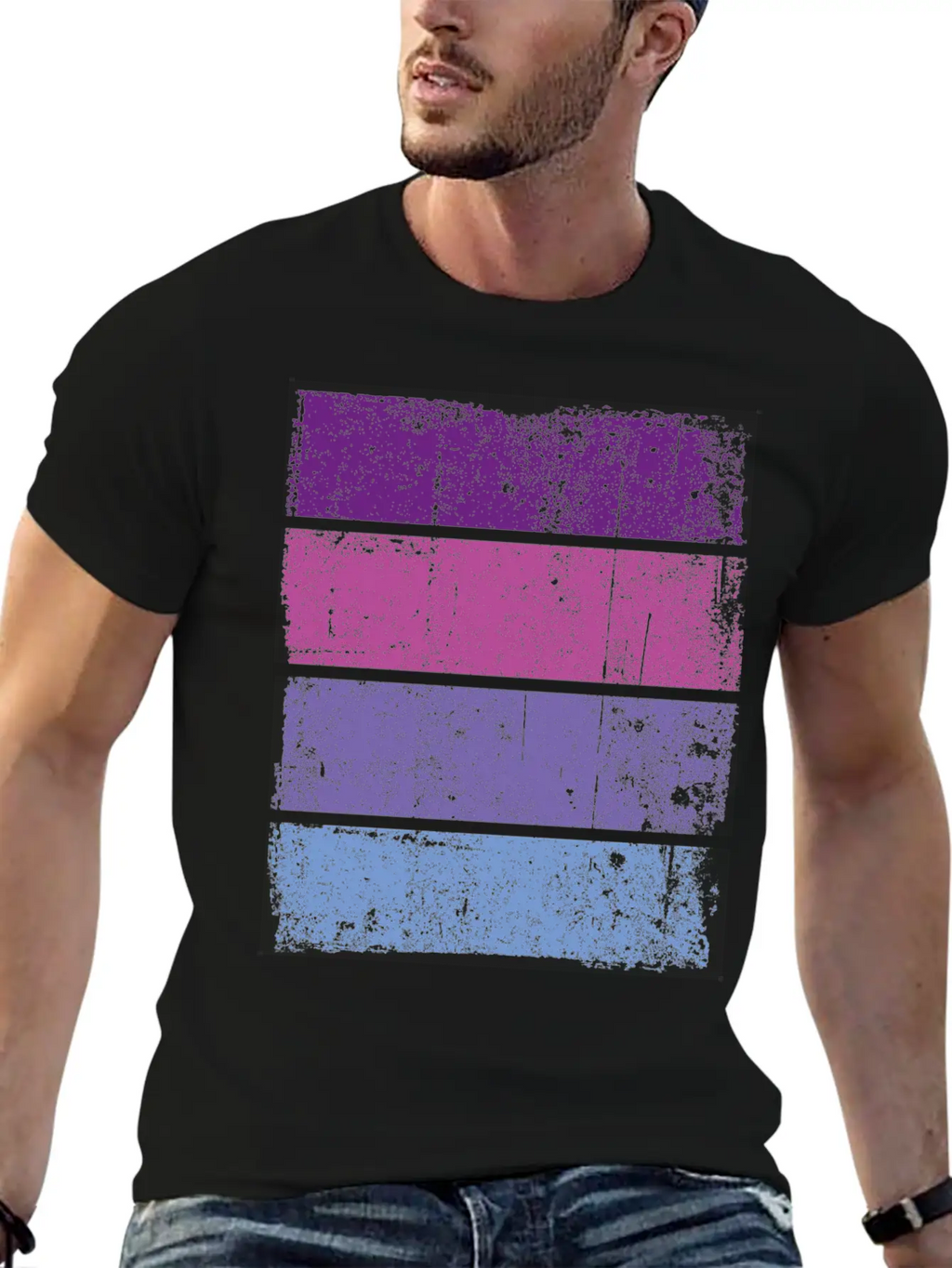 Grunge Background Relaxed Everyday Tee – Lightweight And Durable Cotton