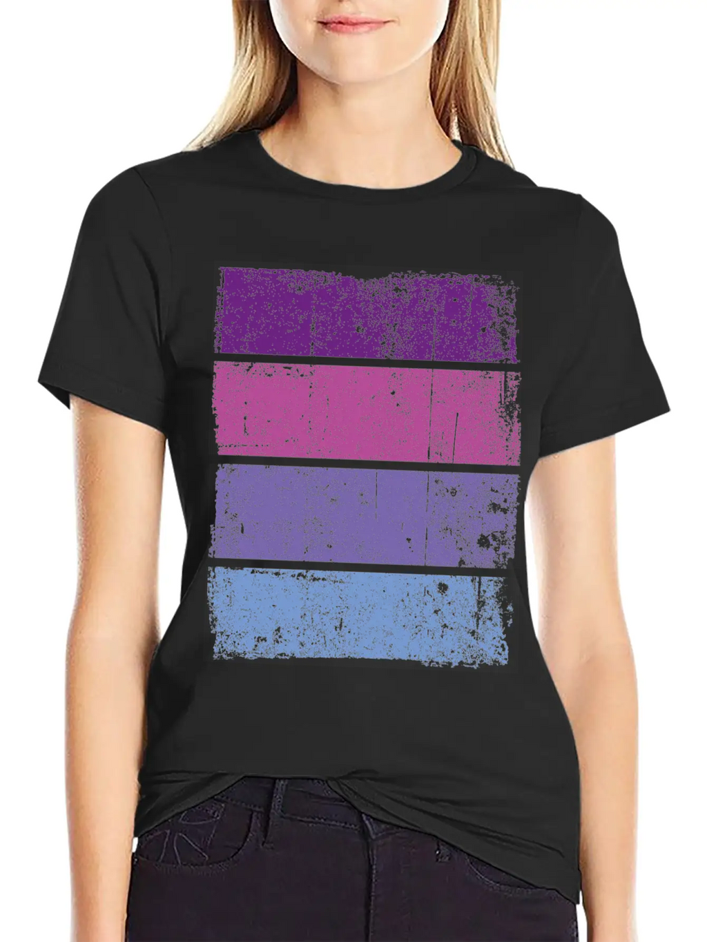 Grunge Background Relaxed Everyday Tee – Lightweight And Durable Cotton