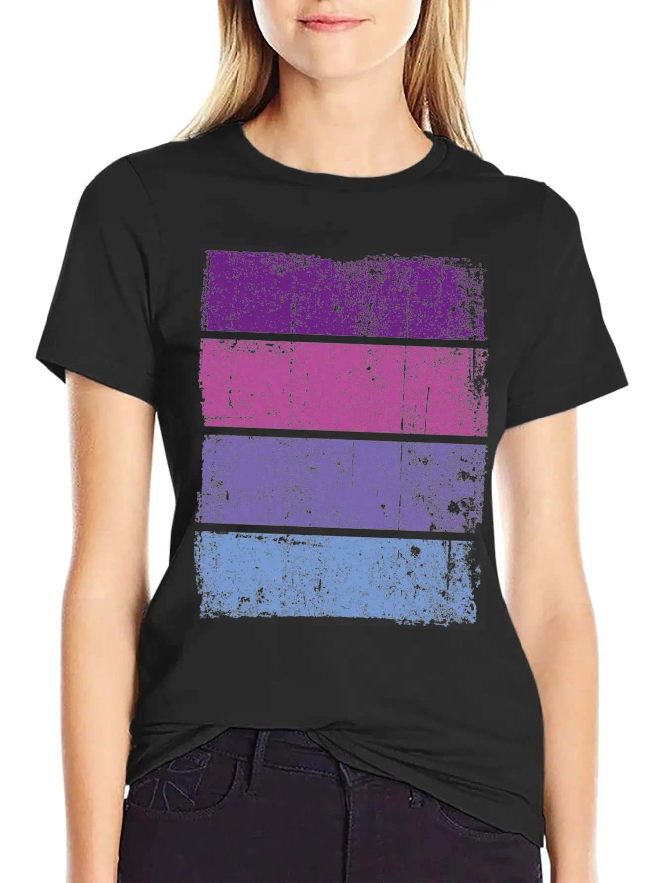 Grunge Background Relaxed Everyday Tee – Lightweight And Durable Cotton