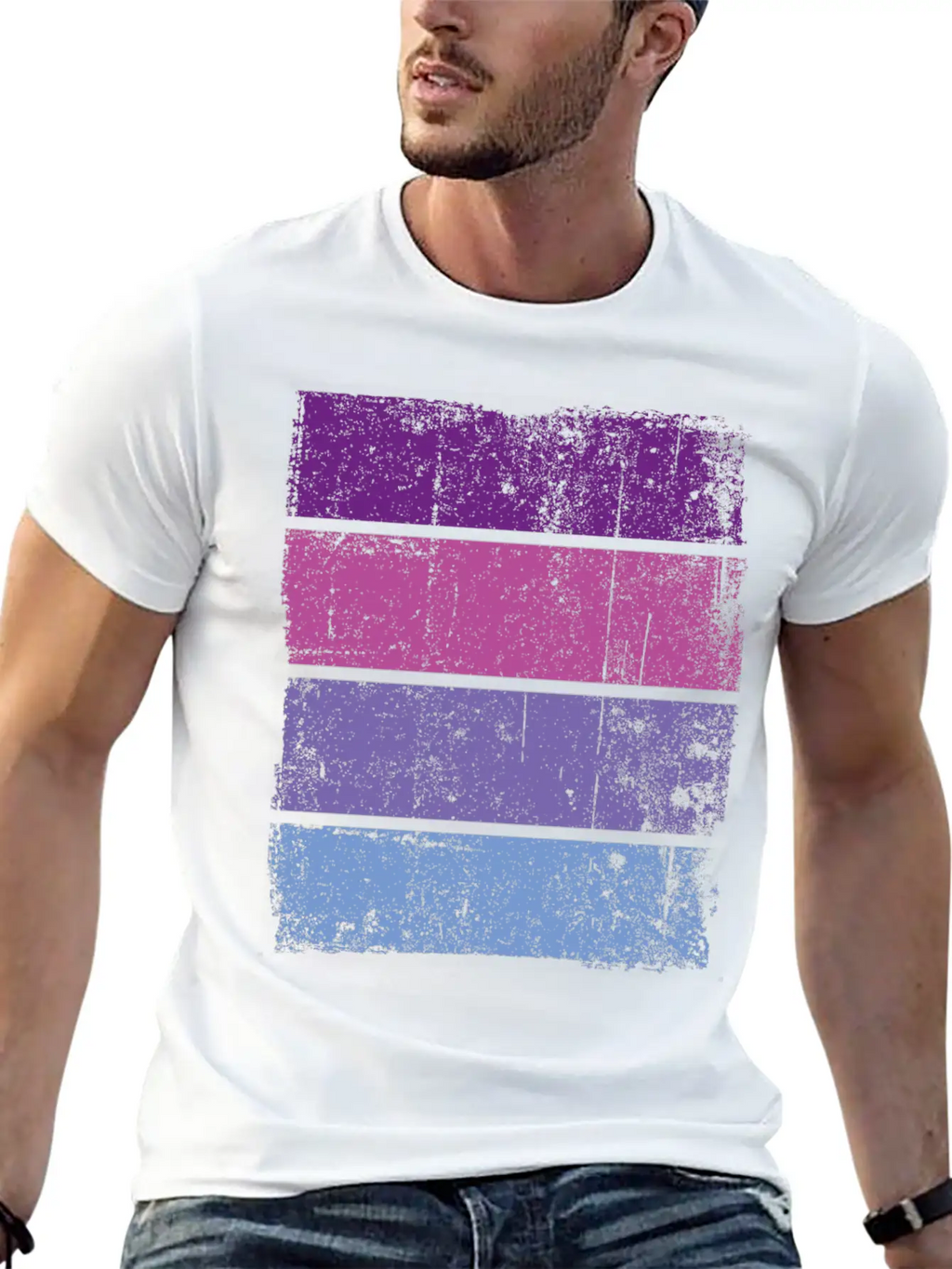 Grunge Background Relaxed Everyday Tee – Lightweight And Durable Cotton