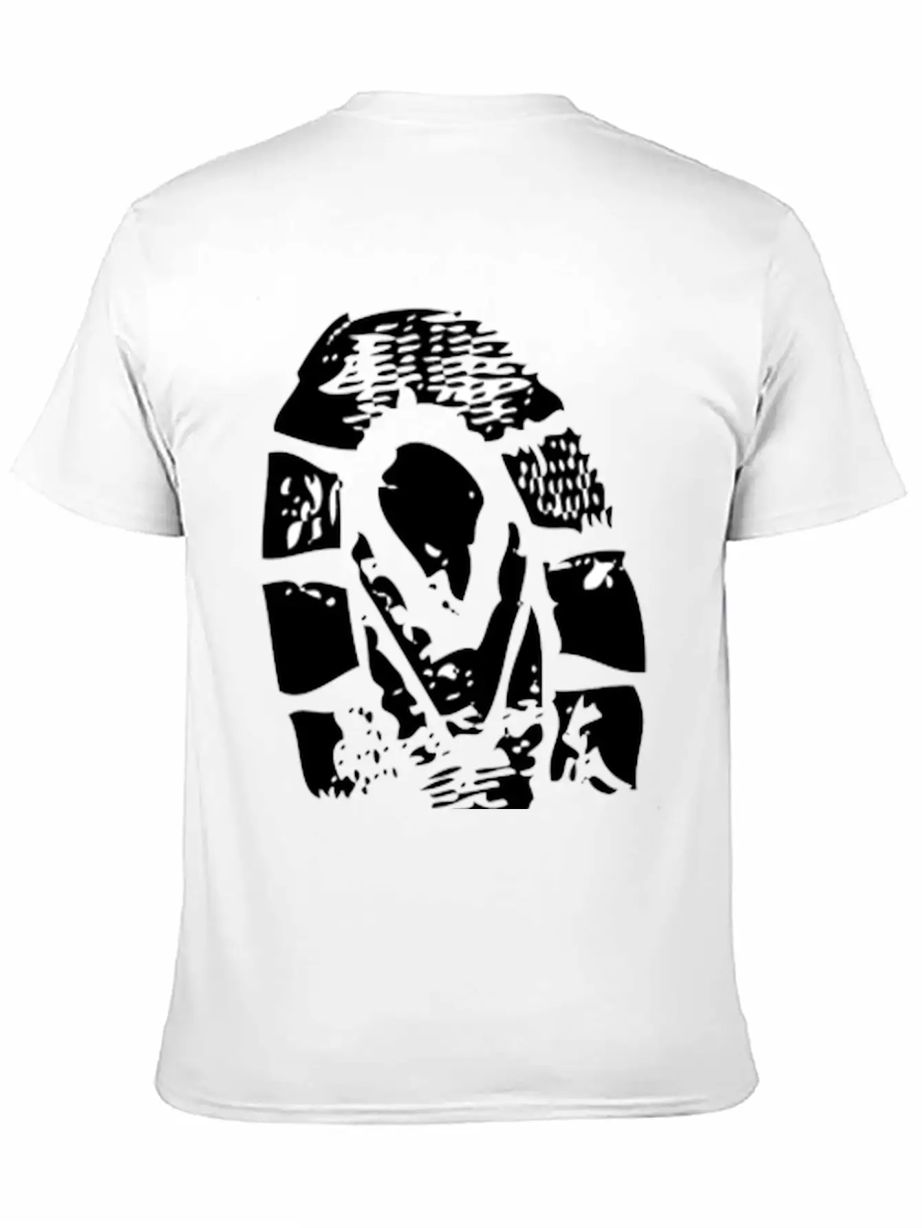 Grunge Clip Art Breathable Soft Cotton T-Shirt – Timeless Casual Look