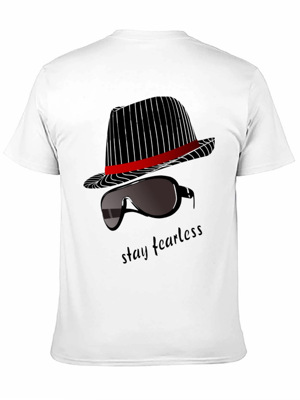 Stay Fearless Graphic T-Shirt - Sleek Design