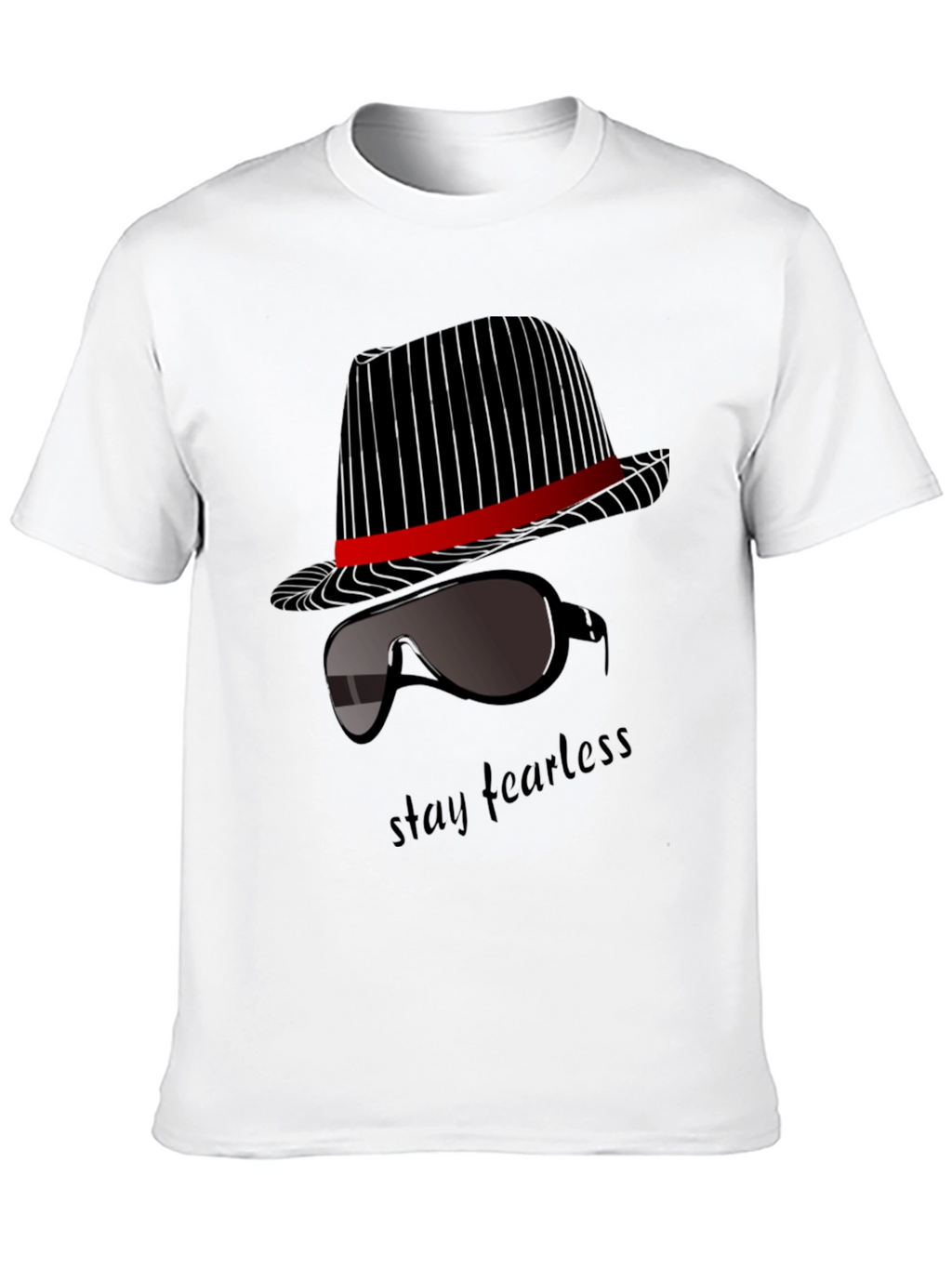 Stay Fearless Graphic T-Shirt - Sleek Design