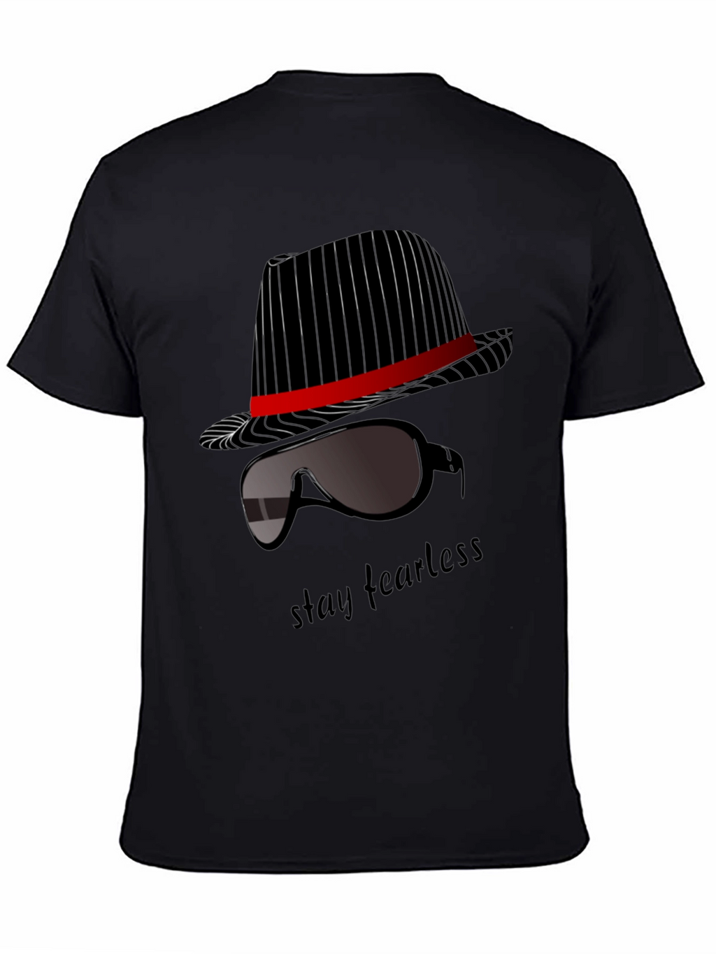Stay Fearless Graphic T-Shirt - Sleek Design