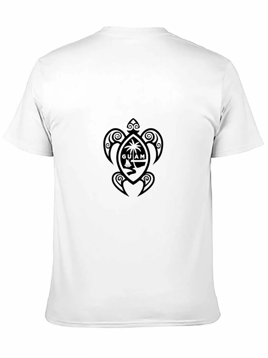 Guam Tribal Turtle Chamorro Breathable Soft Cotton T-Shirt – Timeless Casual Look