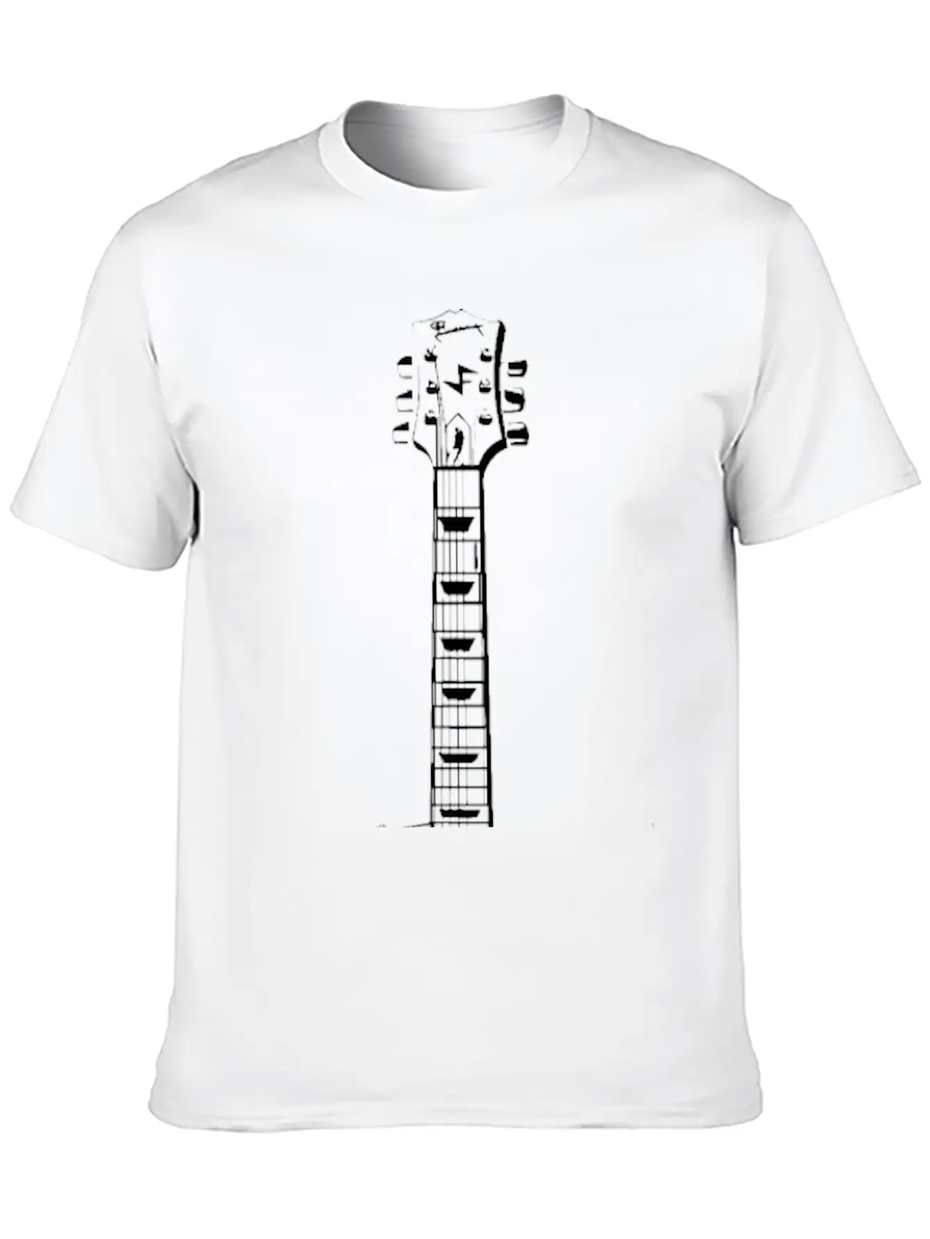 Guitar Breathable Graphic T-Shirt – Perfect For Casual Days