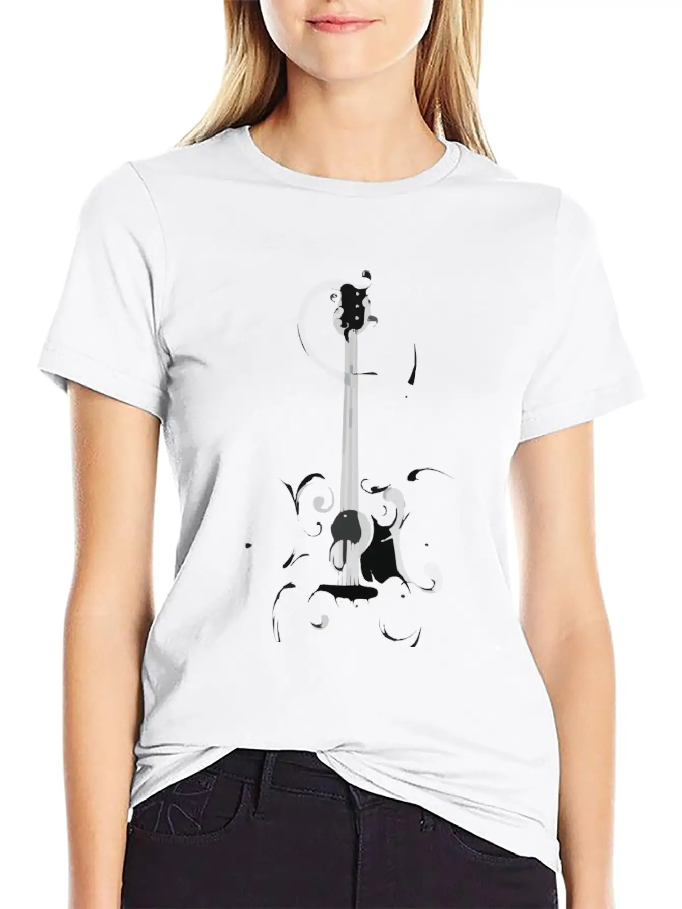 Guitar Electric 3 Classic Cotton Tee – Unisex Comfort For Any Season