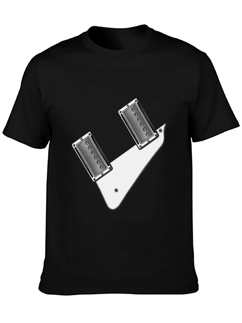 Guitar Humbuckers Timeless Short Sleeve Tee – Comfy And Minimalist Design