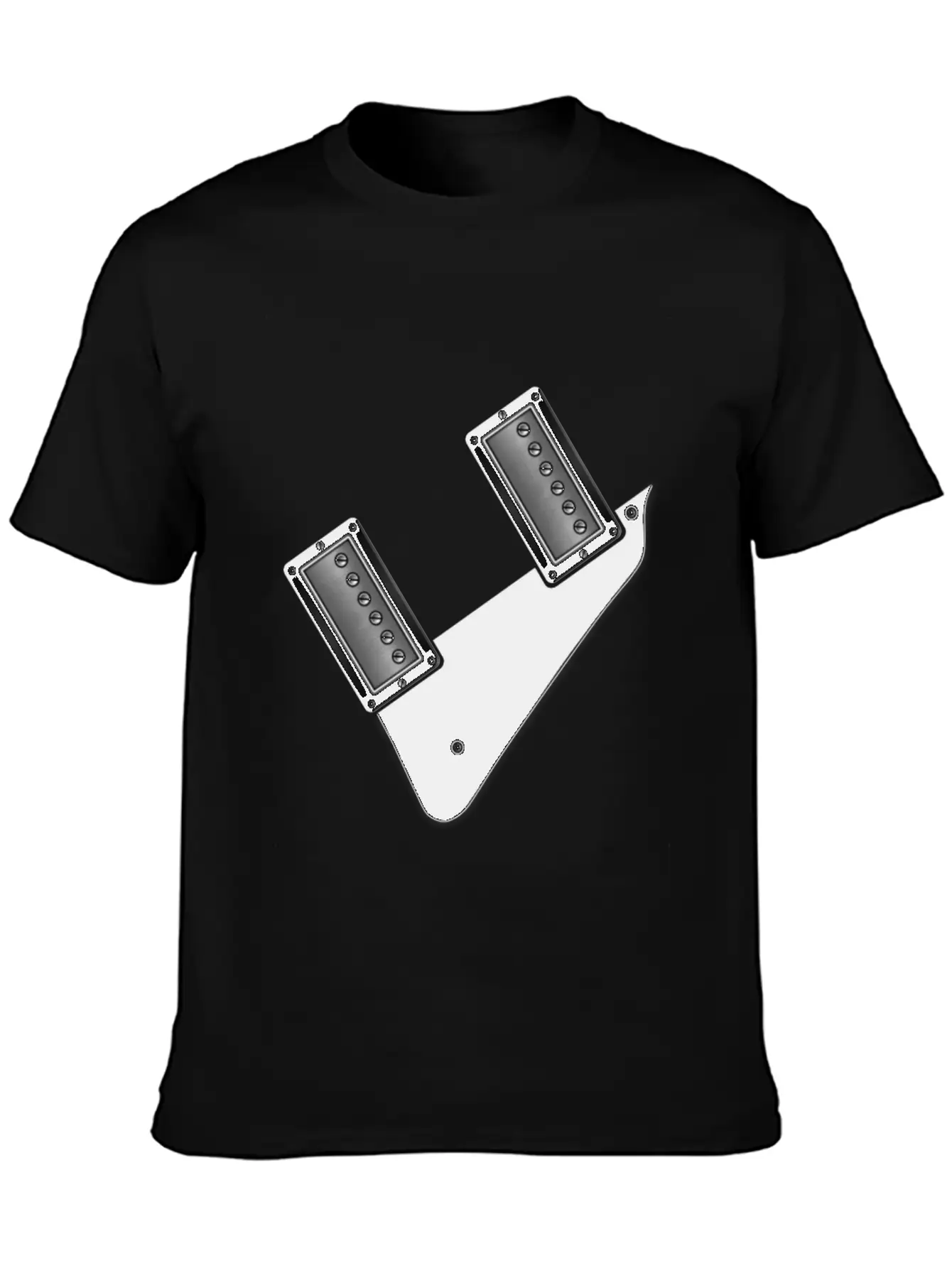 Guitar Humbuckers Timeless Short Sleeve Tee – Comfy And Minimalist Design