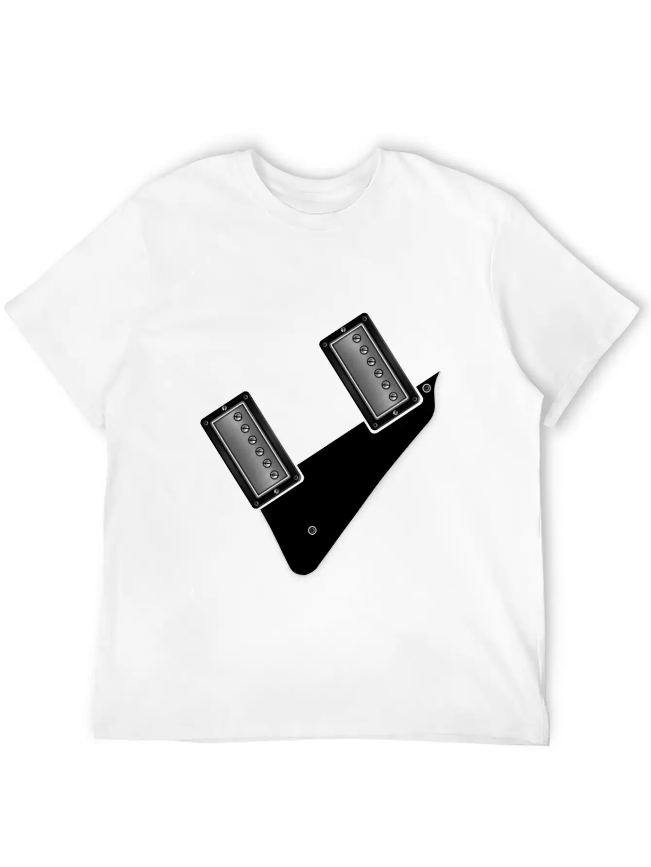 Guitar Humbuckers Timeless Short Sleeve Tee – Comfy And Minimalist Design
