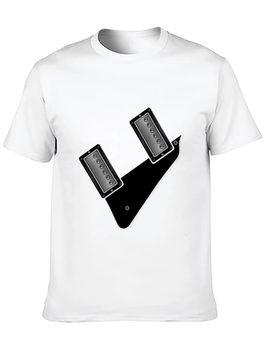 Guitar Humbuckers Timeless Short Sleeve Tee – Comfy And Minimalist Design