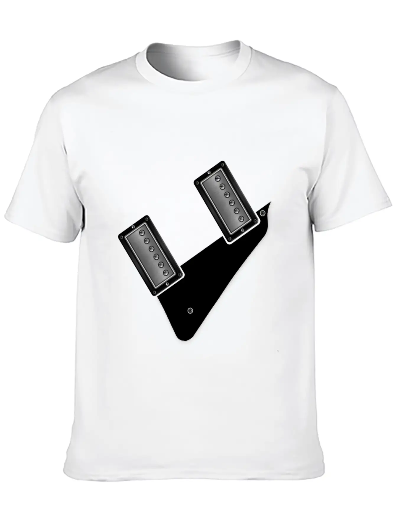 Guitar Humbuckers Timeless Short Sleeve Tee – Comfy And Minimalist Design