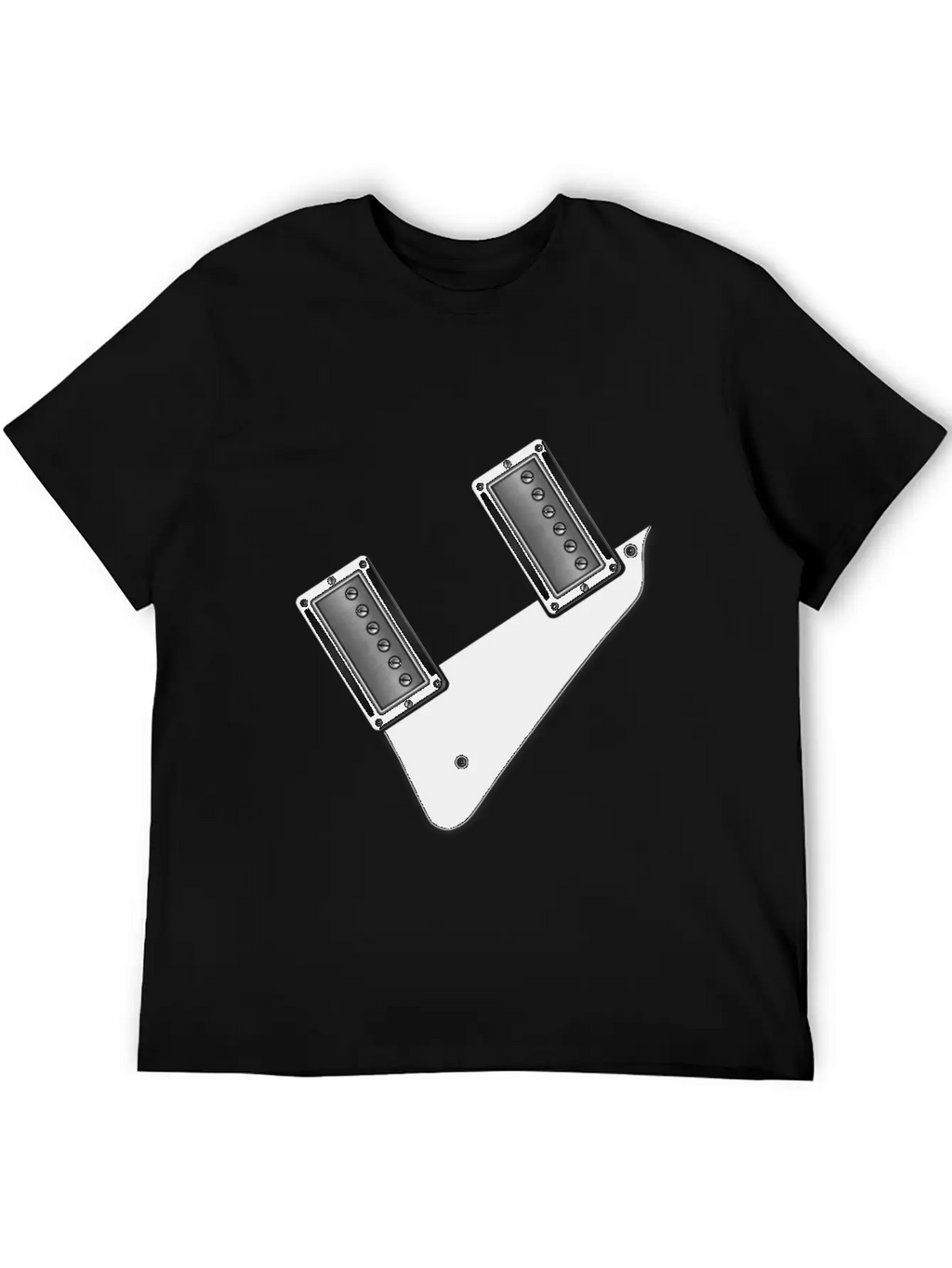 Guitar Humbuckers Timeless Short Sleeve Tee – Comfy And Minimalist Design