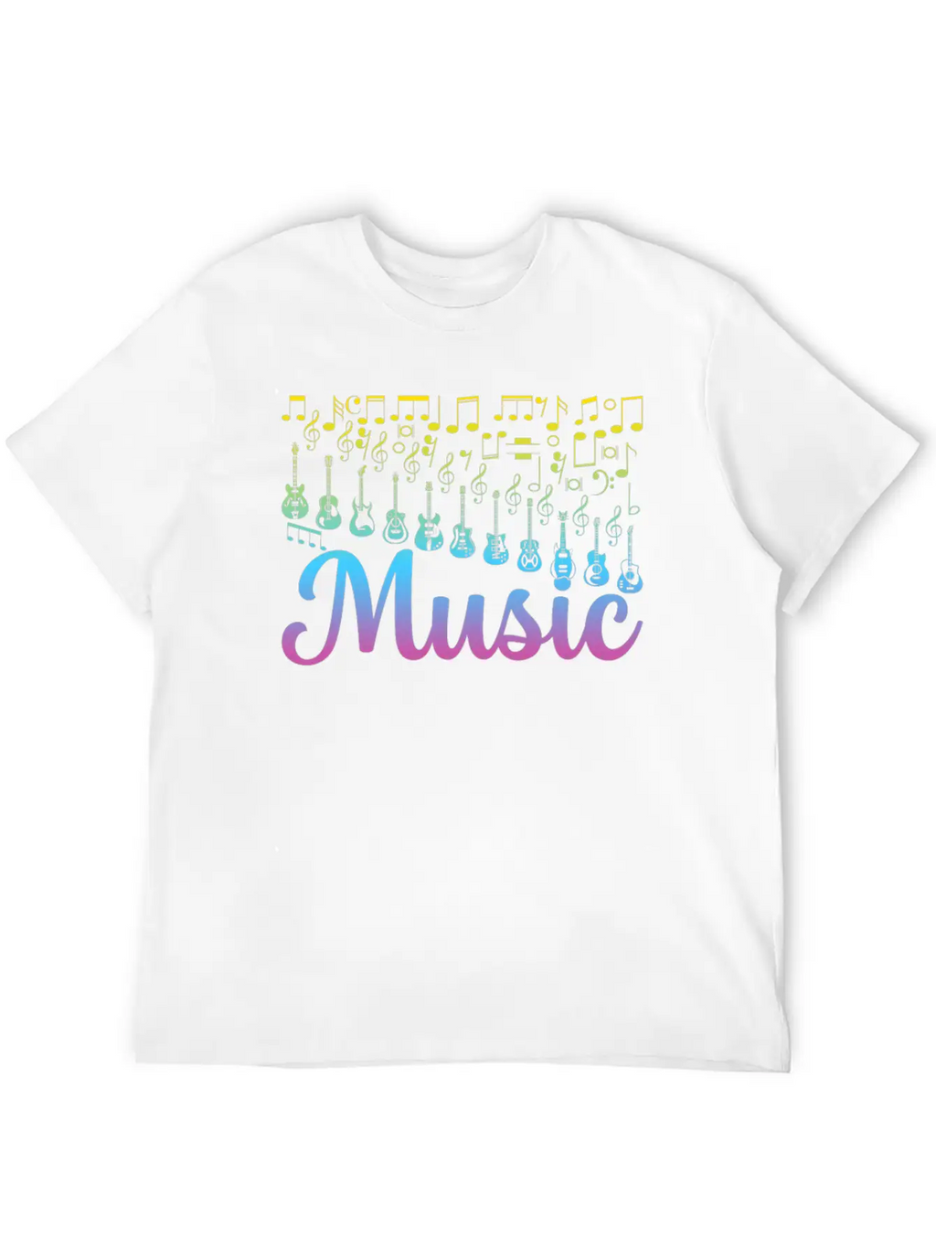 Guitar Music Lover Guitar Musician Guitar Player G Unisex Casual T-Shirt – Clean Design For Daily Comfort