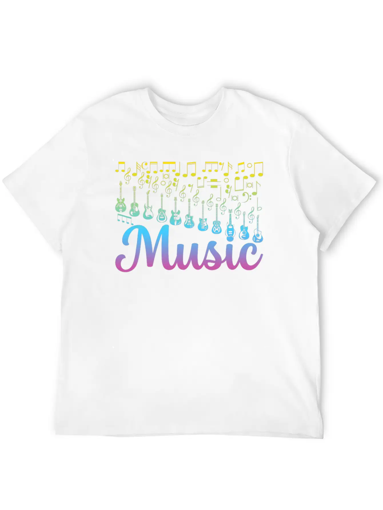 Guitar Music Lover Guitar Musician Guitar Player G Unisex Casual T-Shirt – Clean Design For Daily Comfort