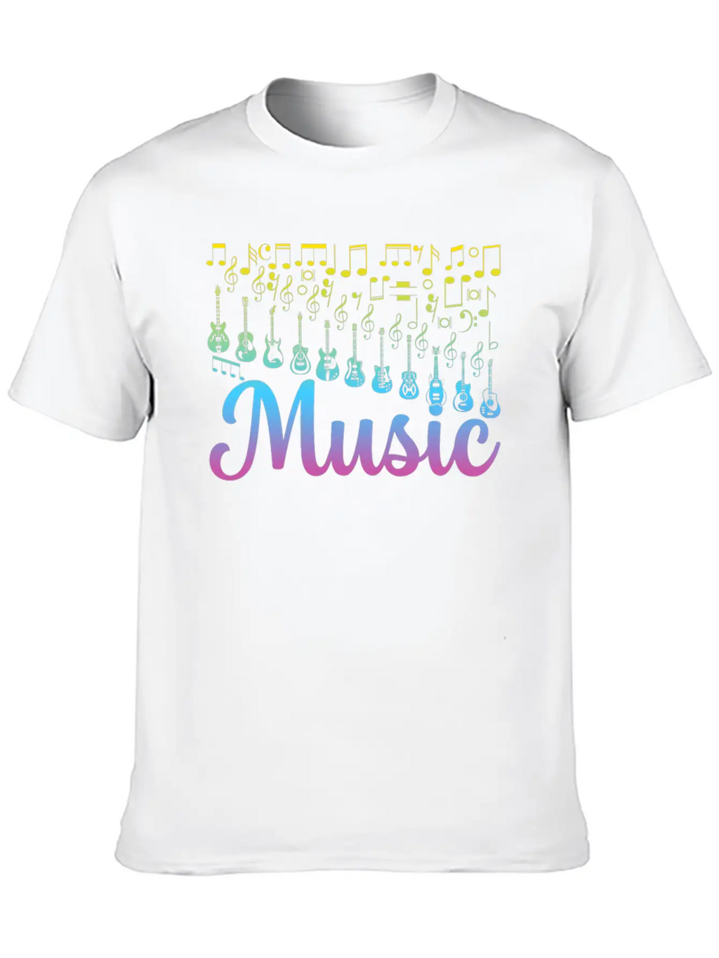 Guitar Music Lover Guitar Musician Guitar Player G Unisex Casual T-Shirt – Clean Design For Daily Comfort