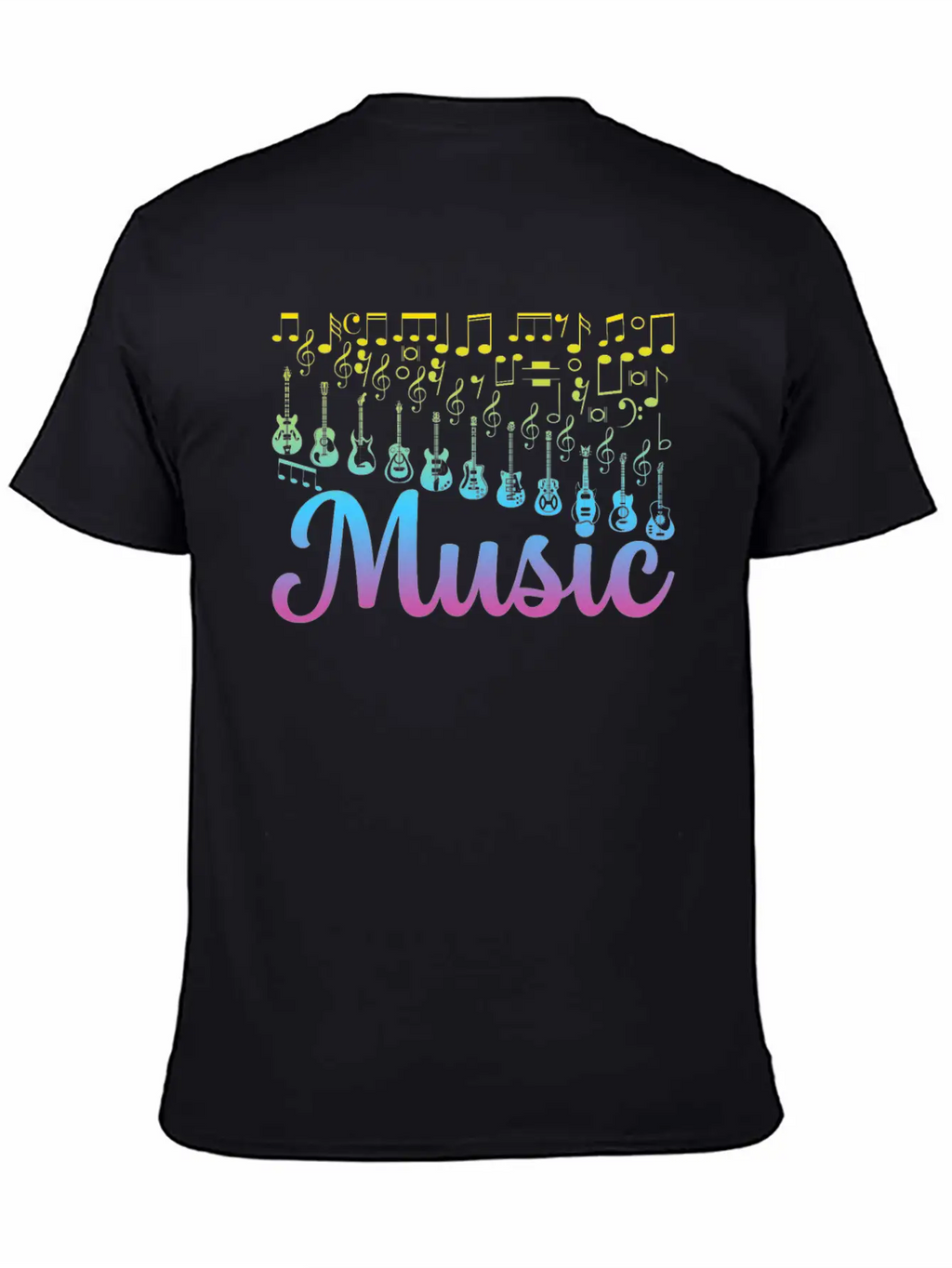 Guitar Music Lover Guitar Musician Guitar Player G Unisex Casual T-Shirt – Clean Design For Daily Comfort
