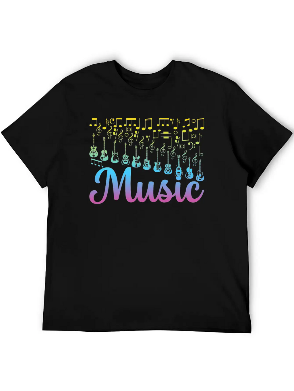 Guitar Music Lover Guitar Musician Guitar Player G Unisex Casual T-Shirt – Clean Design For Daily Comfort