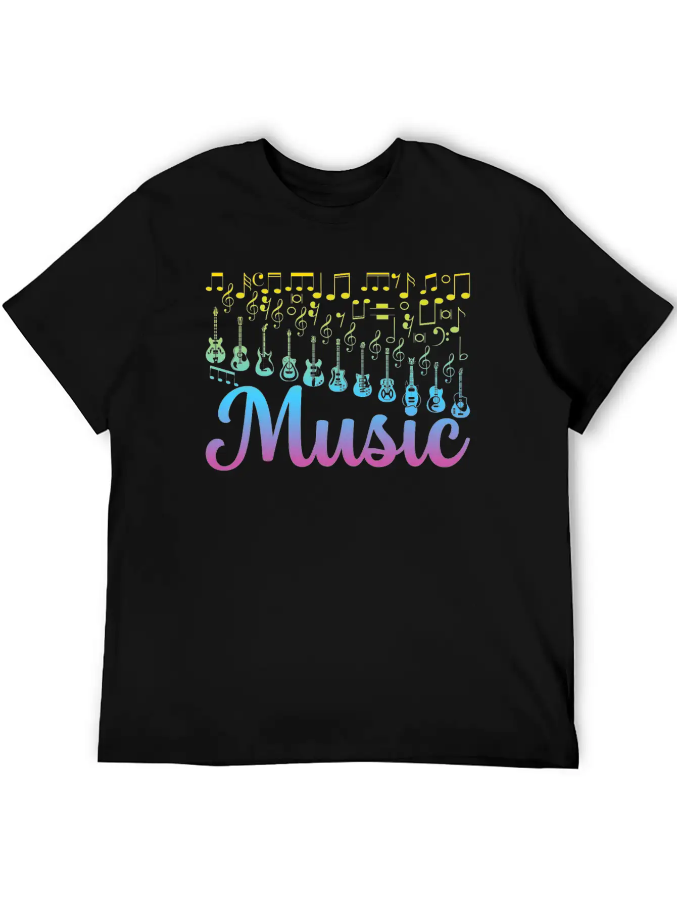 Guitar Music Lover Guitar Musician Guitar Player G Unisex Casual T-Shirt – Clean Design For Daily Comfort