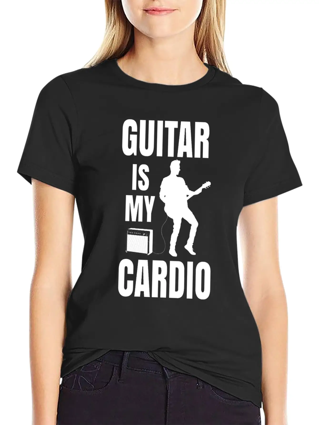 Guitar Relaxed Everyday Tee – Lightweight And Durable Cotton
