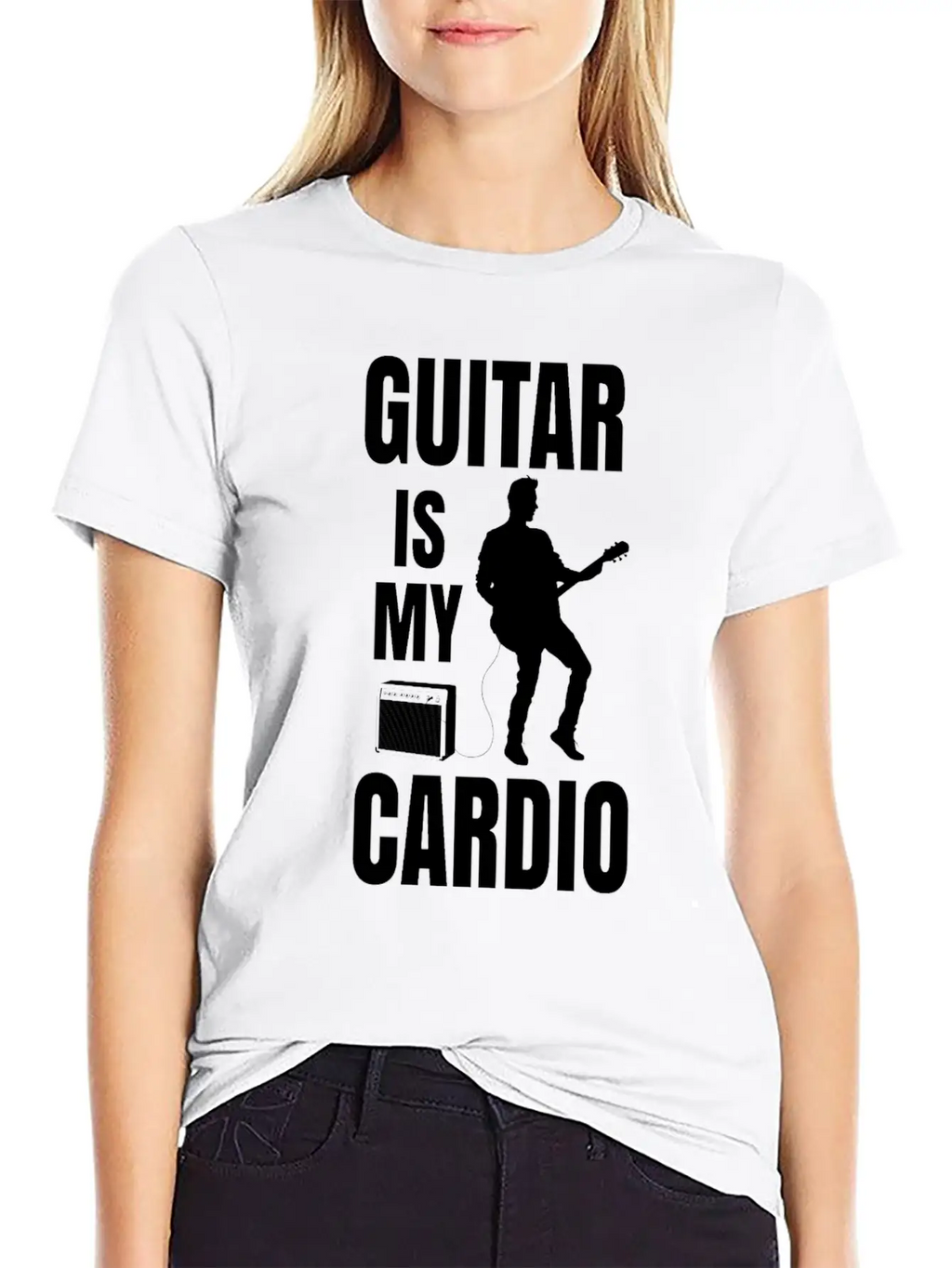 Guitar Relaxed Everyday Tee – Lightweight And Durable Cotton
