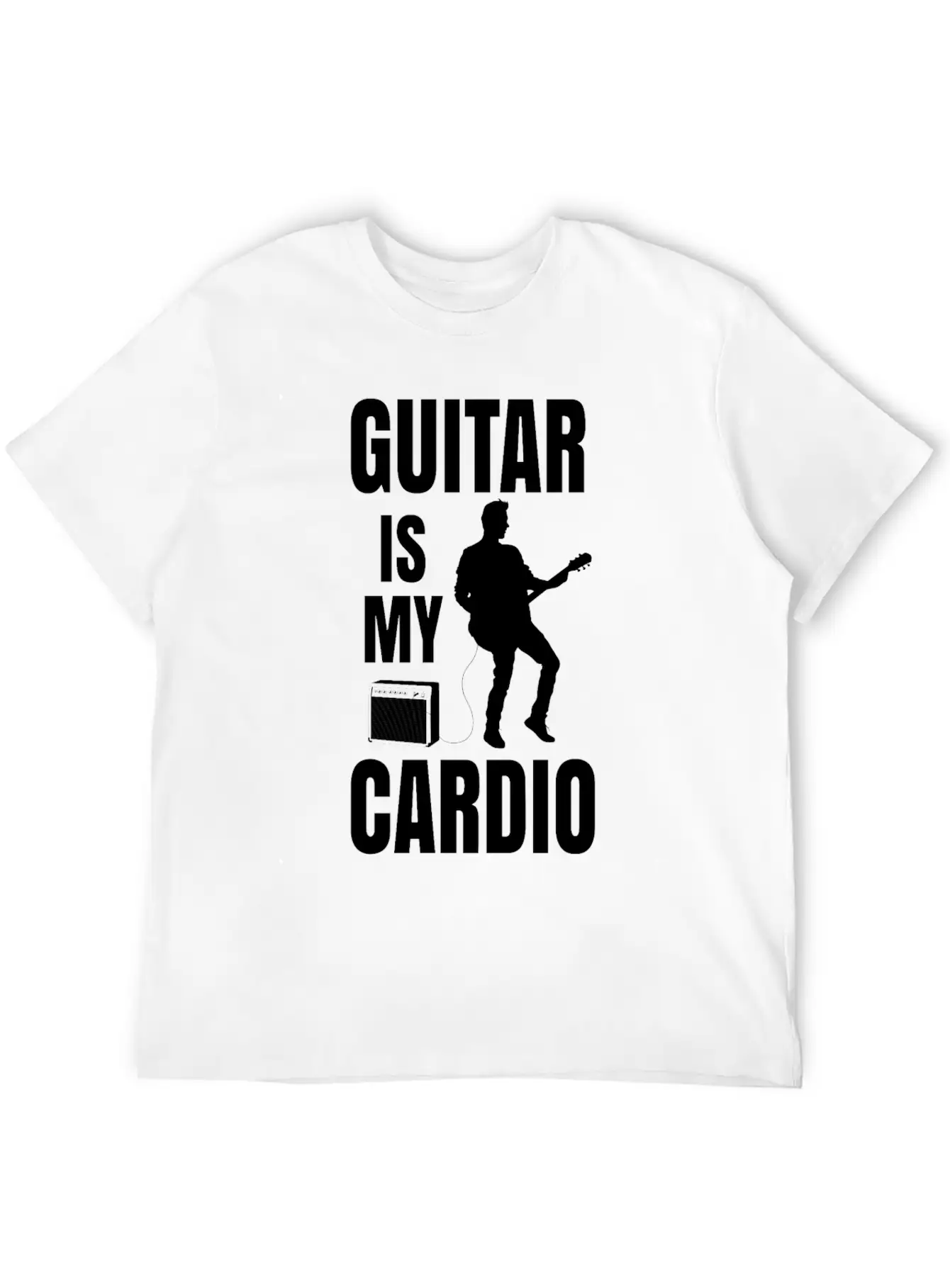 Guitar Relaxed Everyday Tee – Lightweight And Durable Cotton