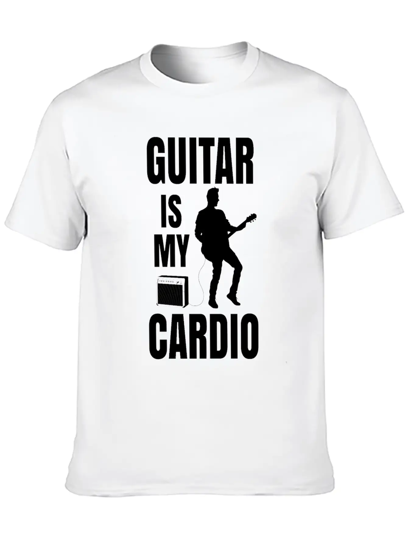 Guitar Relaxed Everyday Tee – Lightweight And Durable Cotton