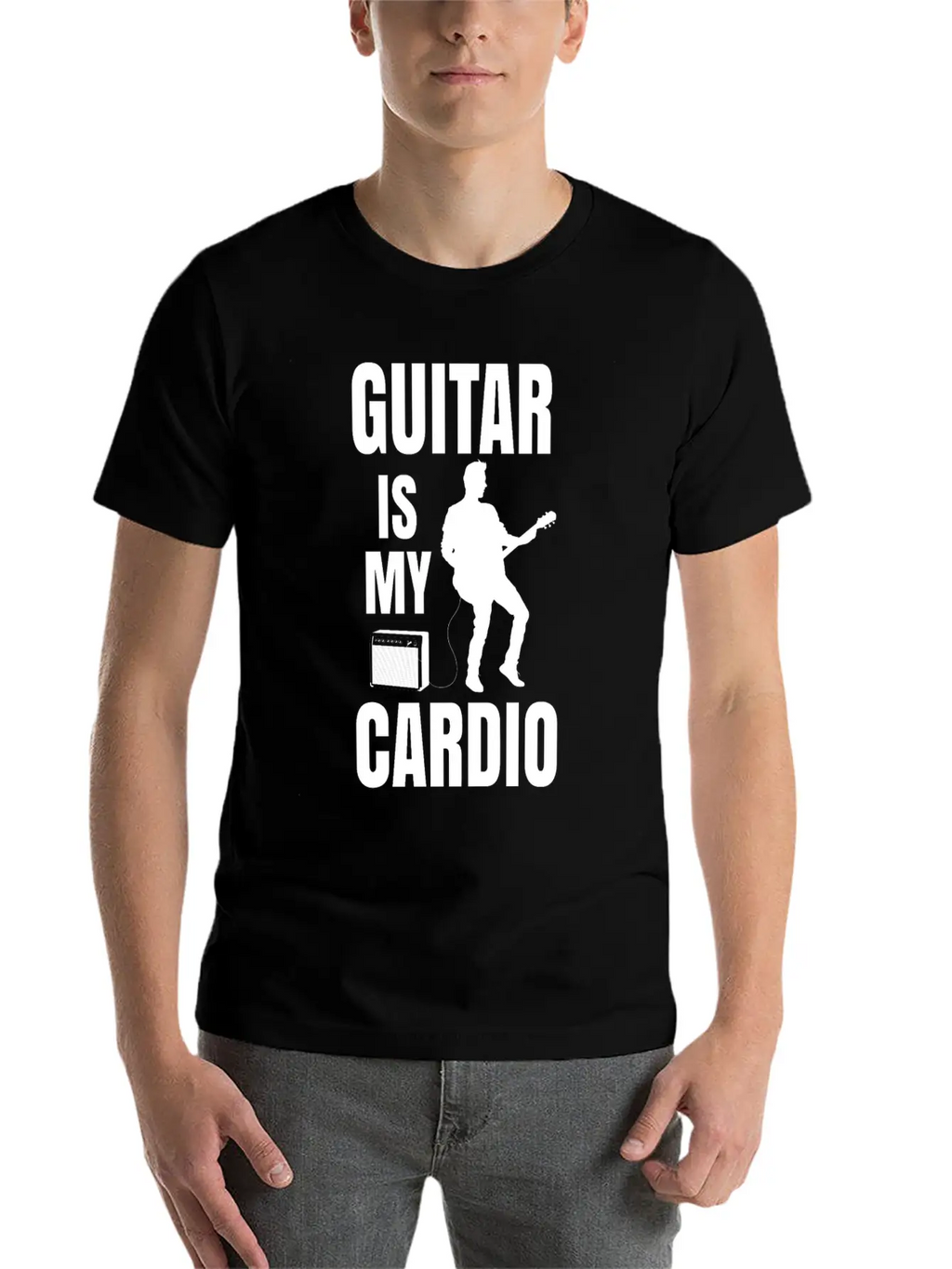 Guitar Relaxed Everyday Tee – Lightweight And Durable Cotton