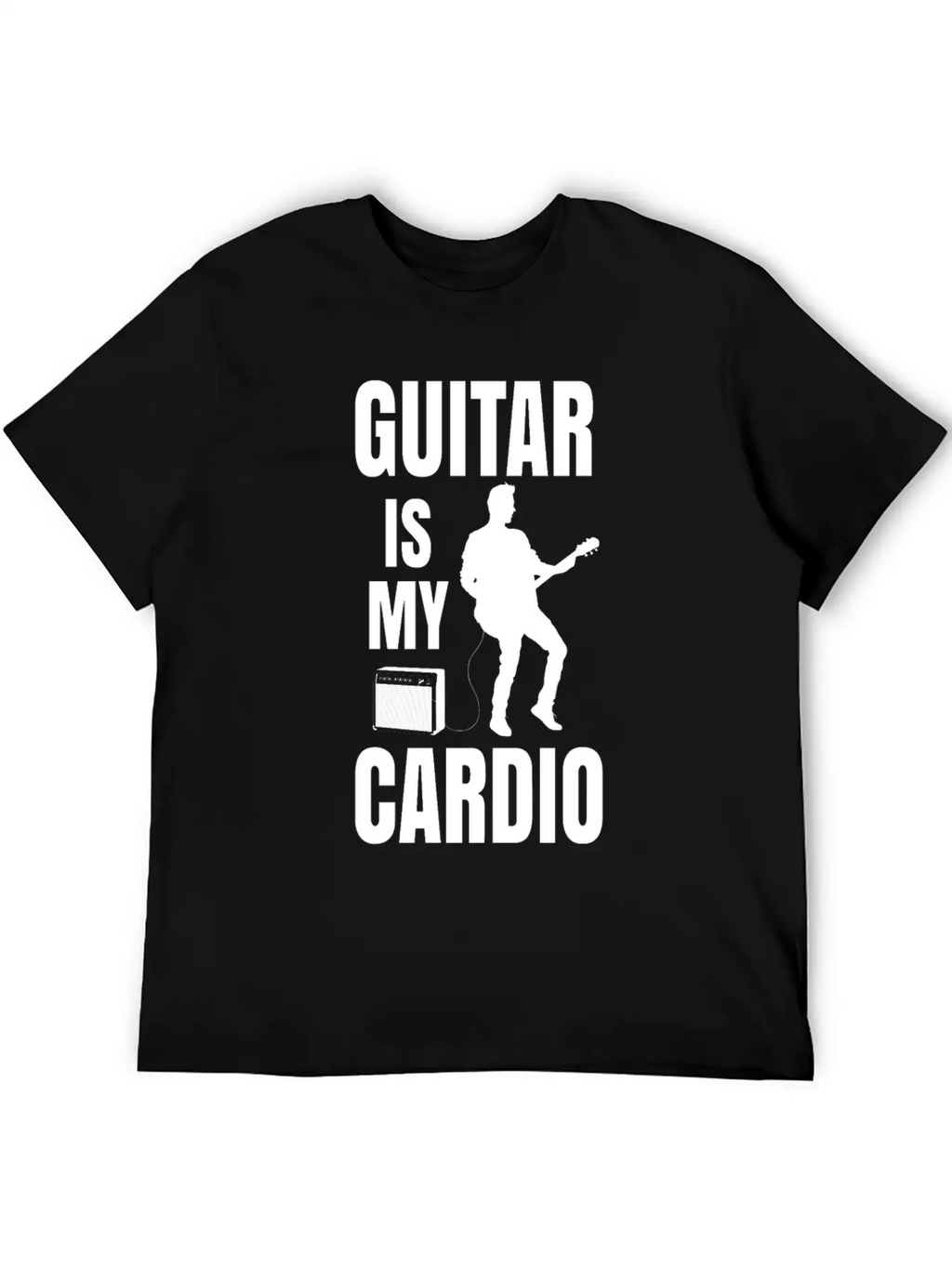 Guitar Relaxed Everyday Tee – Lightweight And Durable Cotton