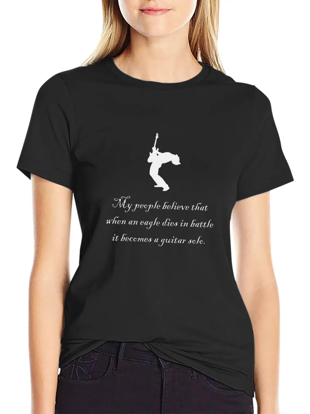 Guitar Solo Musician Music Fan Funny Classic Cotton Tee – Unisex Comfort For Any Season