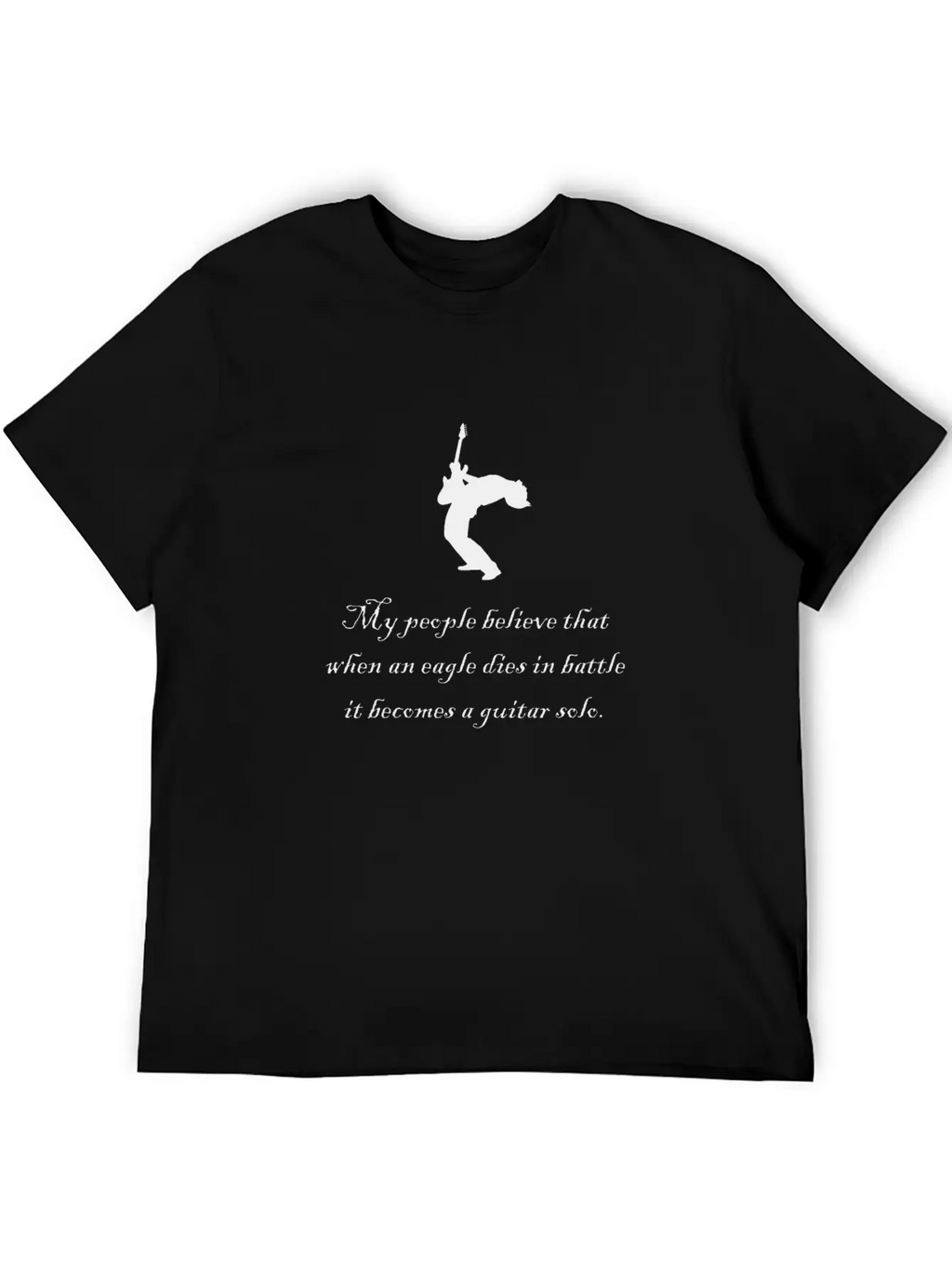 Guitar Solo Musician Music Fan Funny Classic Cotton Tee – Unisex Comfort For Any Season