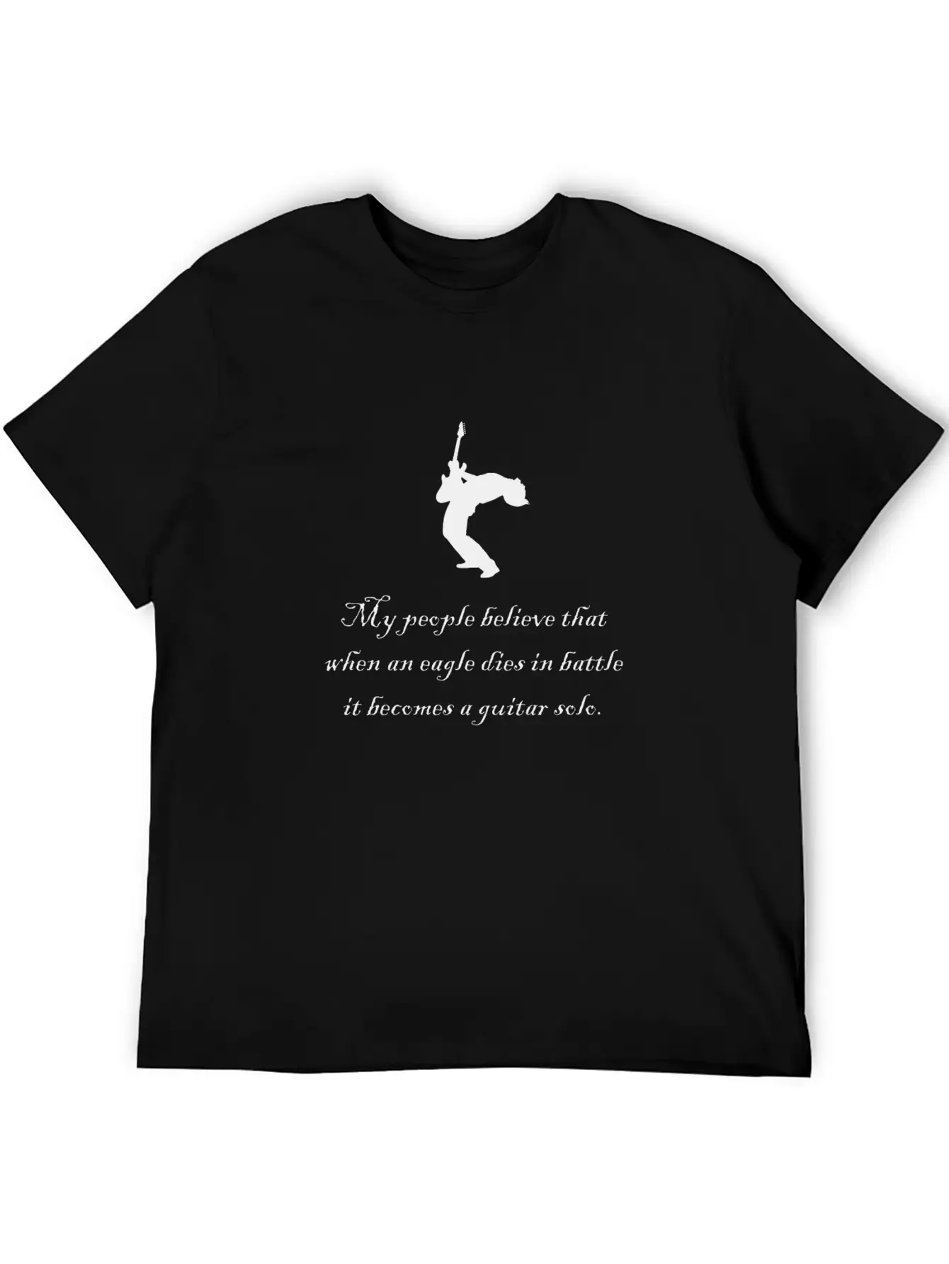 Guitar Solo Musician Music Fan Funny Classic Cotton Tee – Unisex Comfort For Any Season