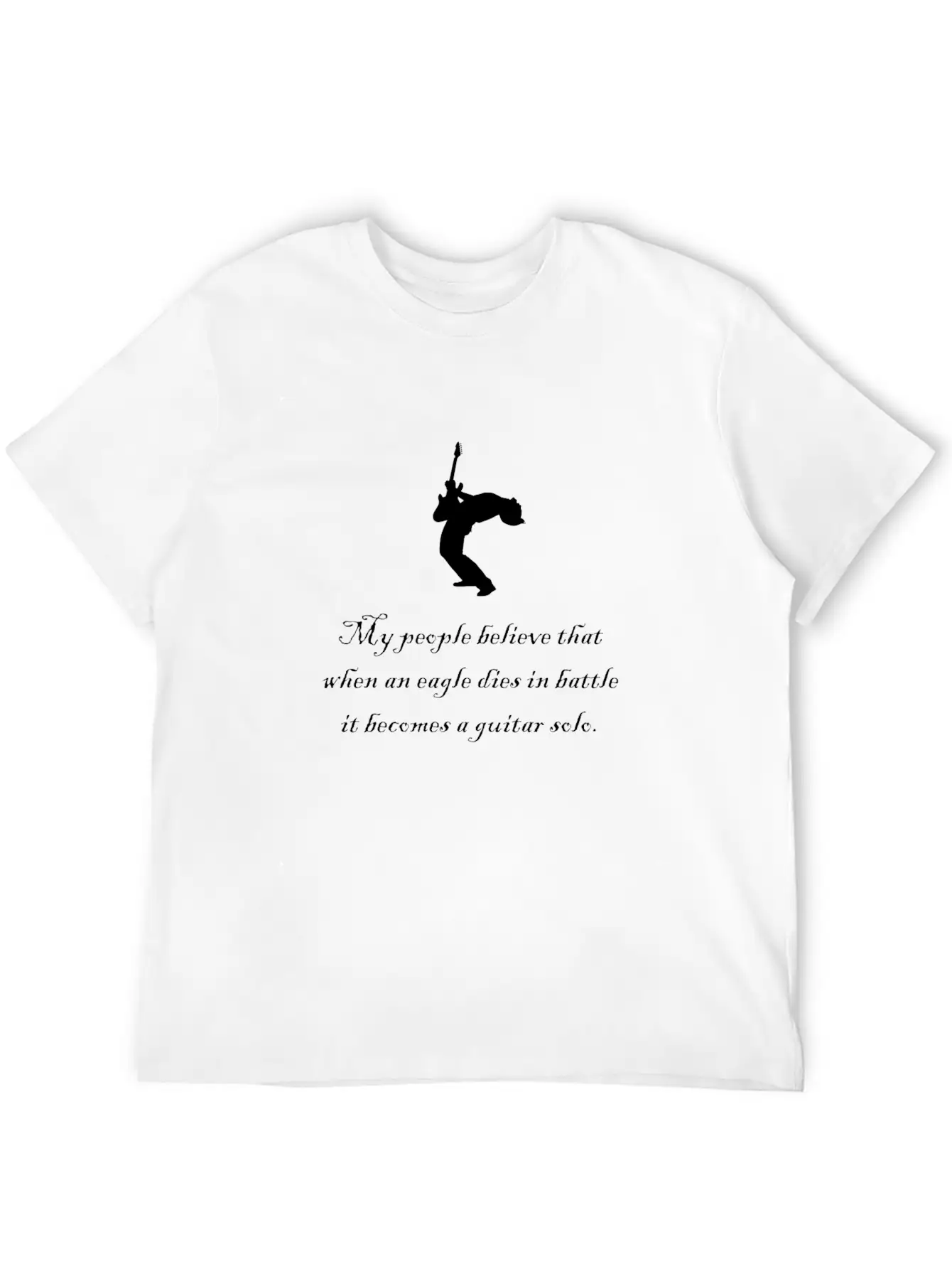 Guitar Solo Musician Music Fan Funny Classic Cotton Tee – Unisex Comfort For Any Season