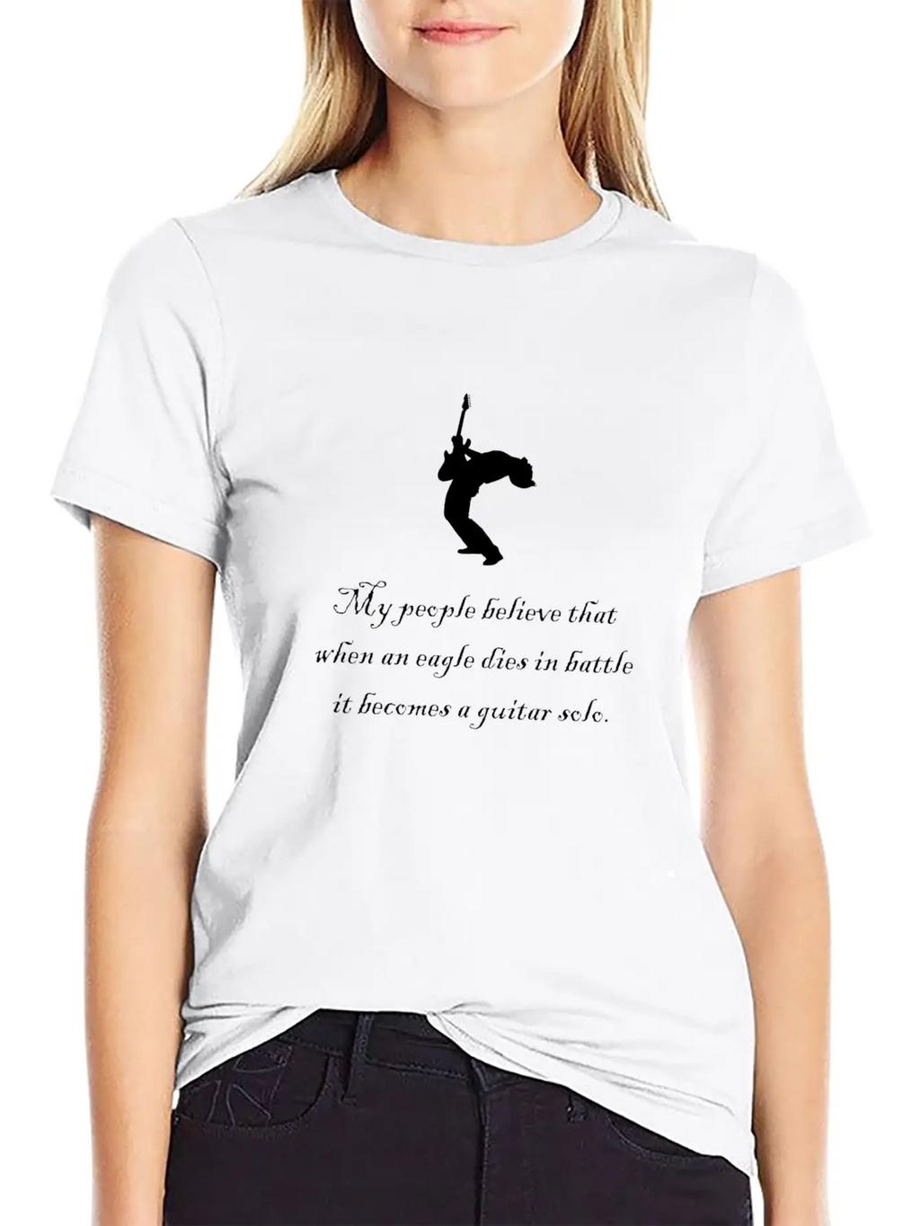 Guitar Solo Musician Music Fan Funny Classic Cotton Tee – Unisex Comfort For Any Season