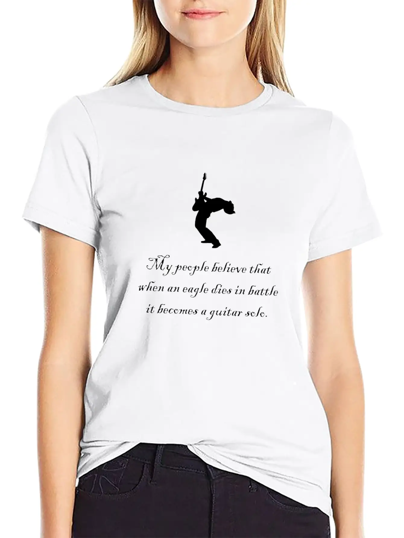 Guitar Solo Musician Music Fan Funny Classic Cotton Tee – Unisex Comfort For Any Season